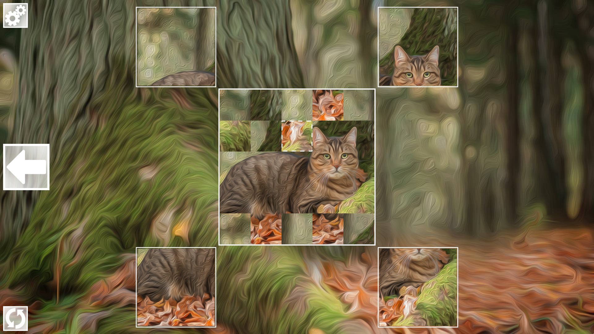 Puzzle Art: Cats screenshot 1