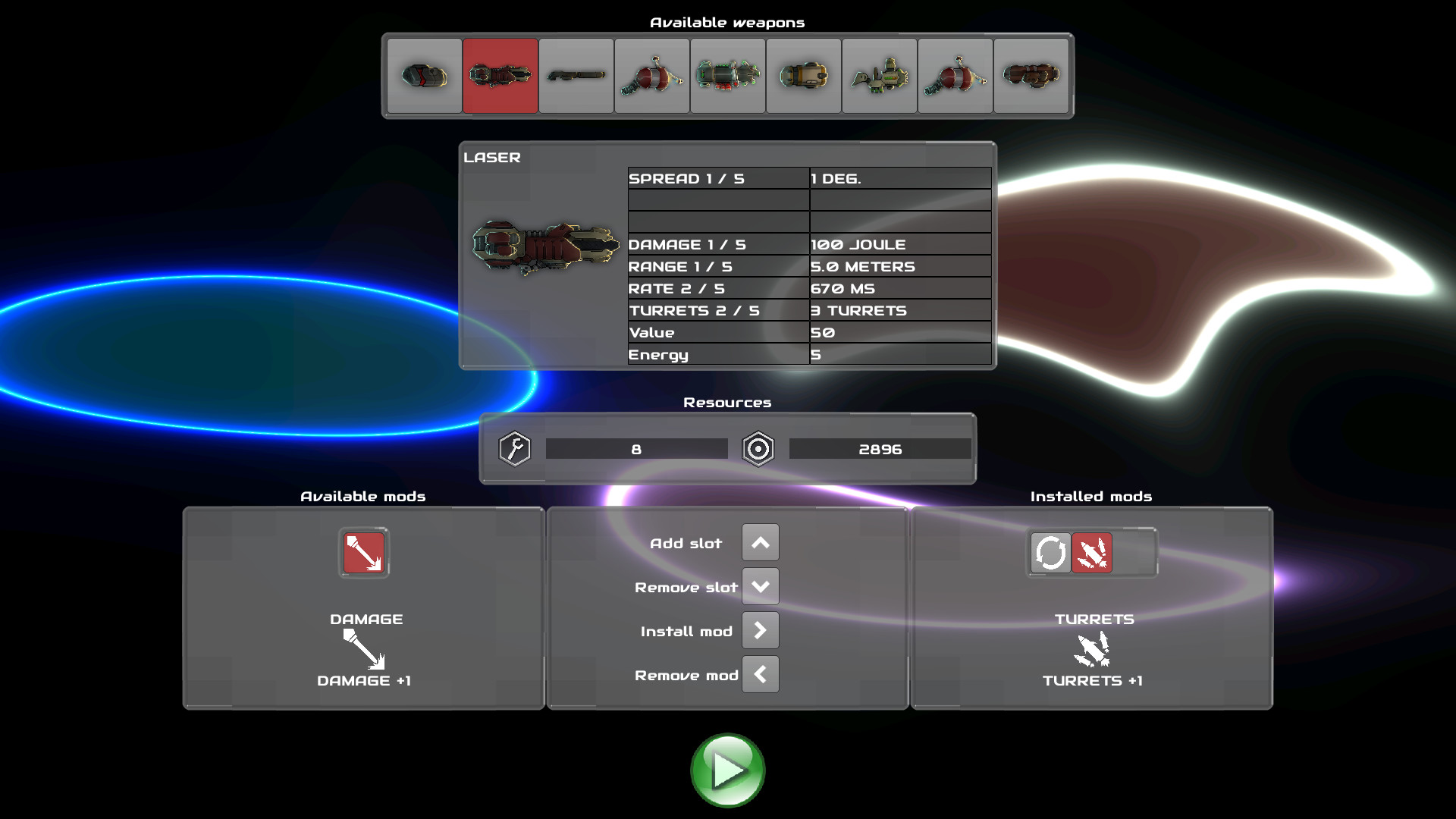 Bionic Shield: Battle for Space Nebula Omega screenshot 4