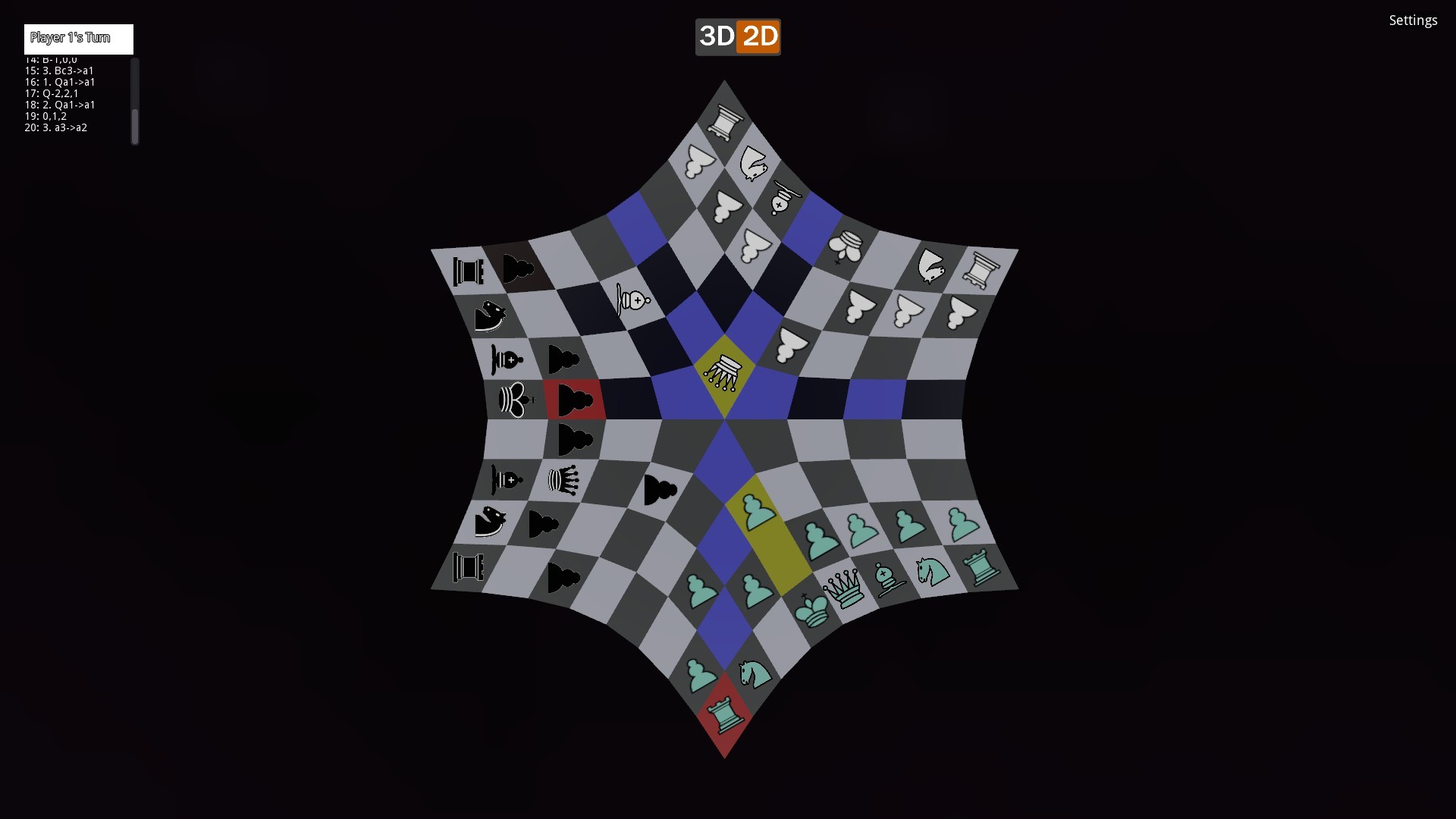 Non-Euclidean Chess screenshot 1