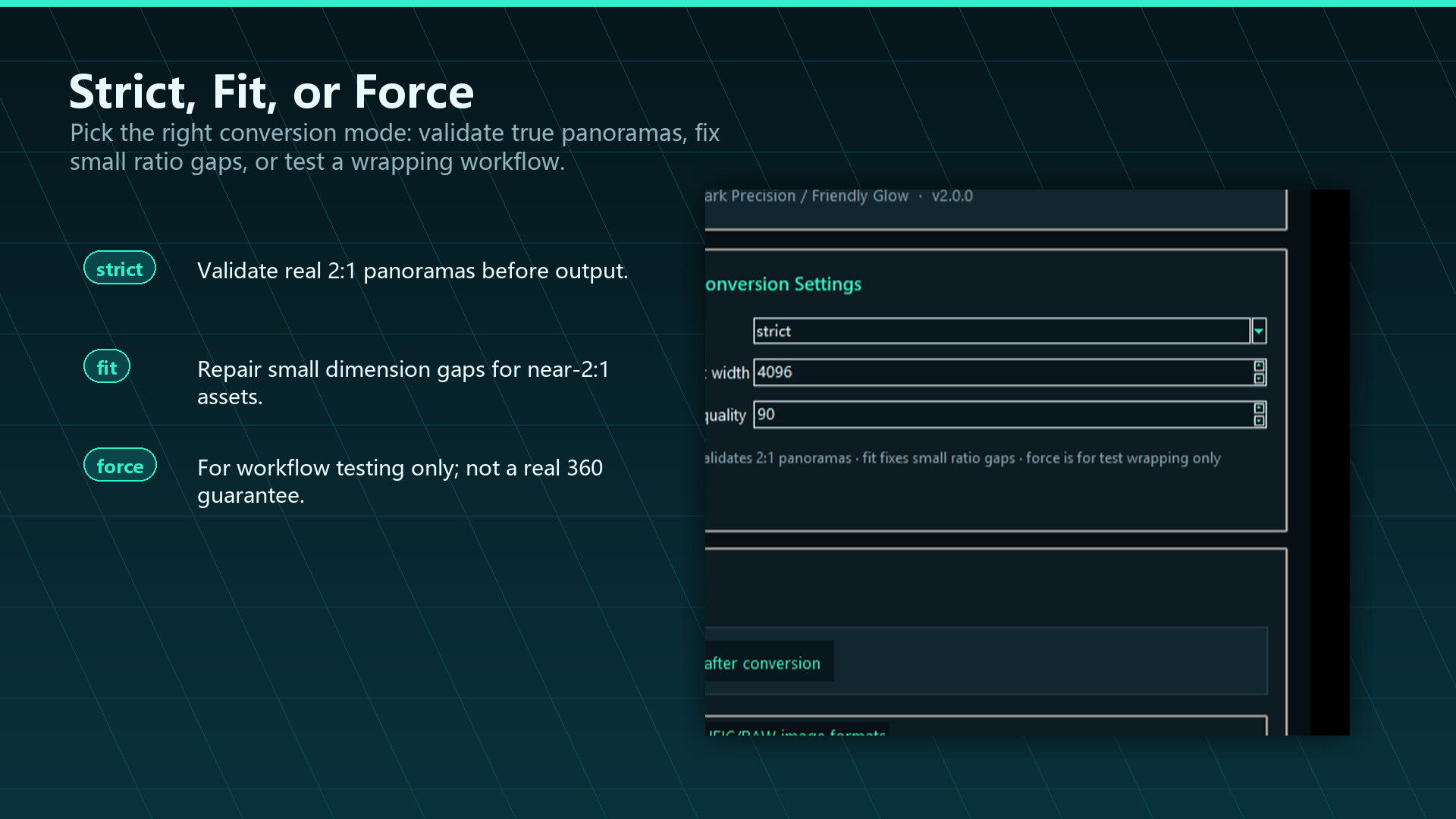 Batch Panorama Converter: 360 Image Tool screenshot 5