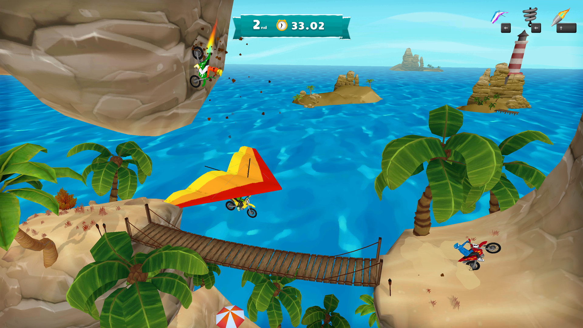Airborne Motocross screenshot 2
