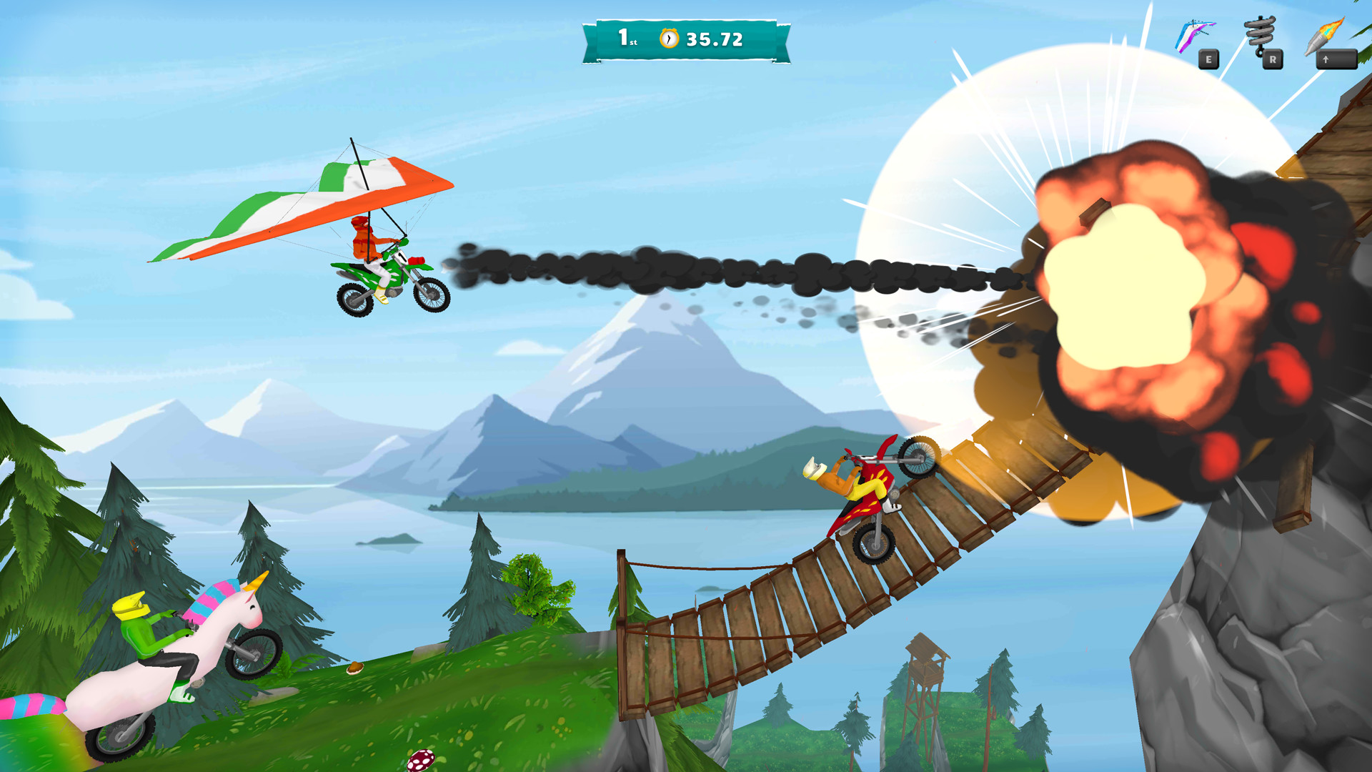 Airborne Motocross screenshot 4