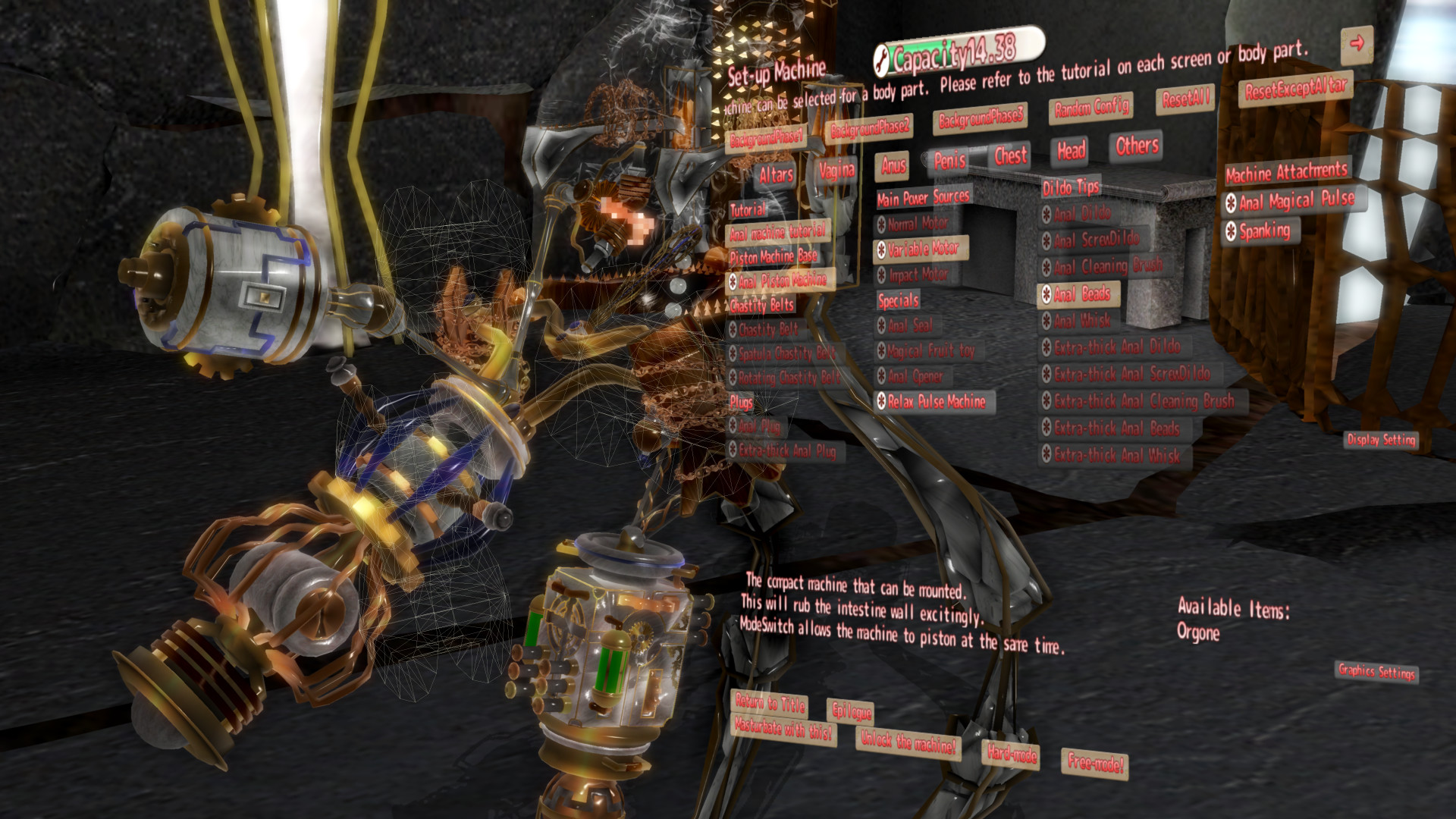 Machine Ruin Self-Destruction Masturbation Life of the Sky Temple screenshot 5
