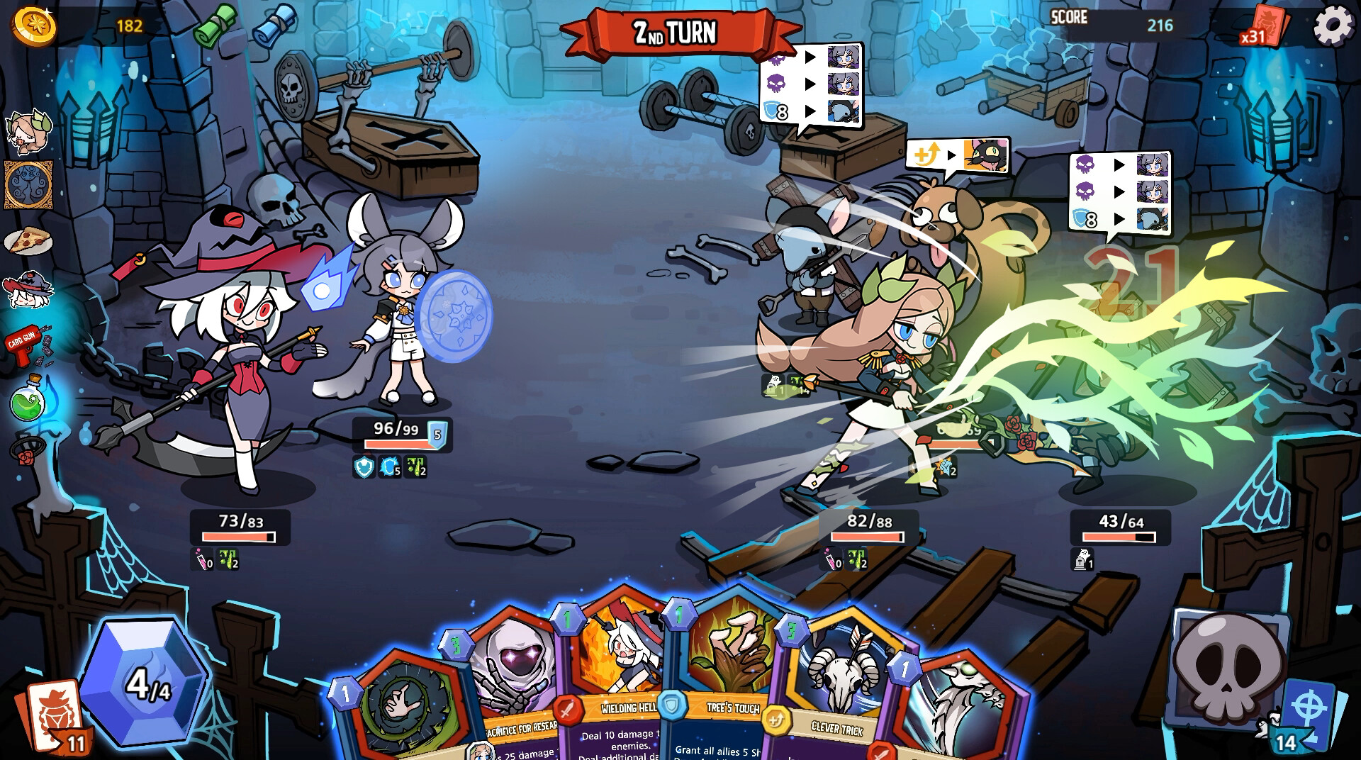 Witch and Council : The Card screenshot 1