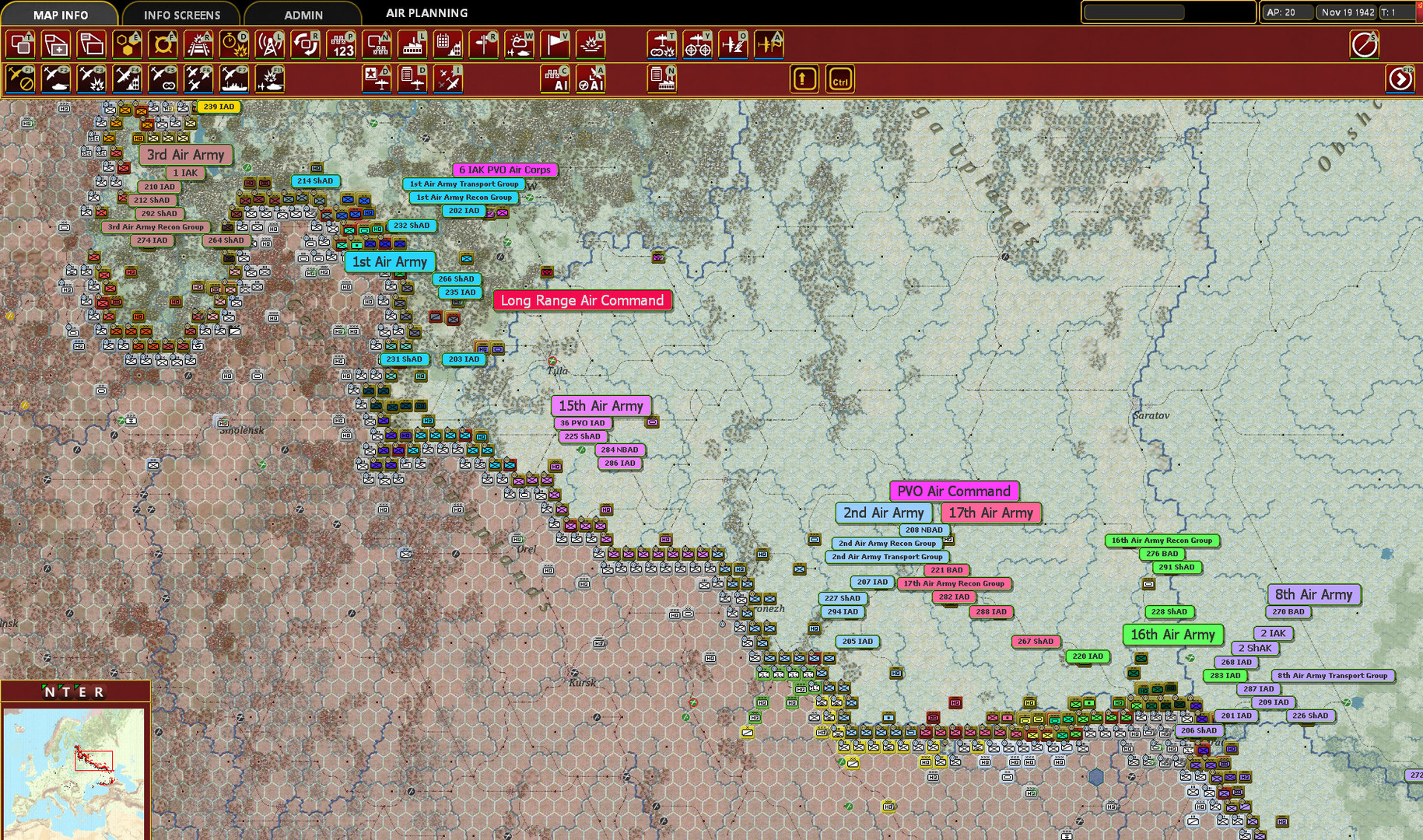 Gary Grigsby's War in the East 2 screenshot 4
