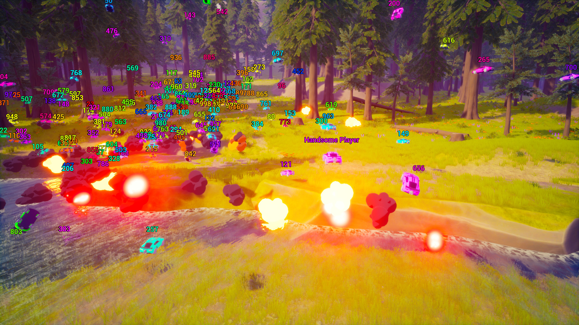 Biggest Stream Hover Racing screenshot 3