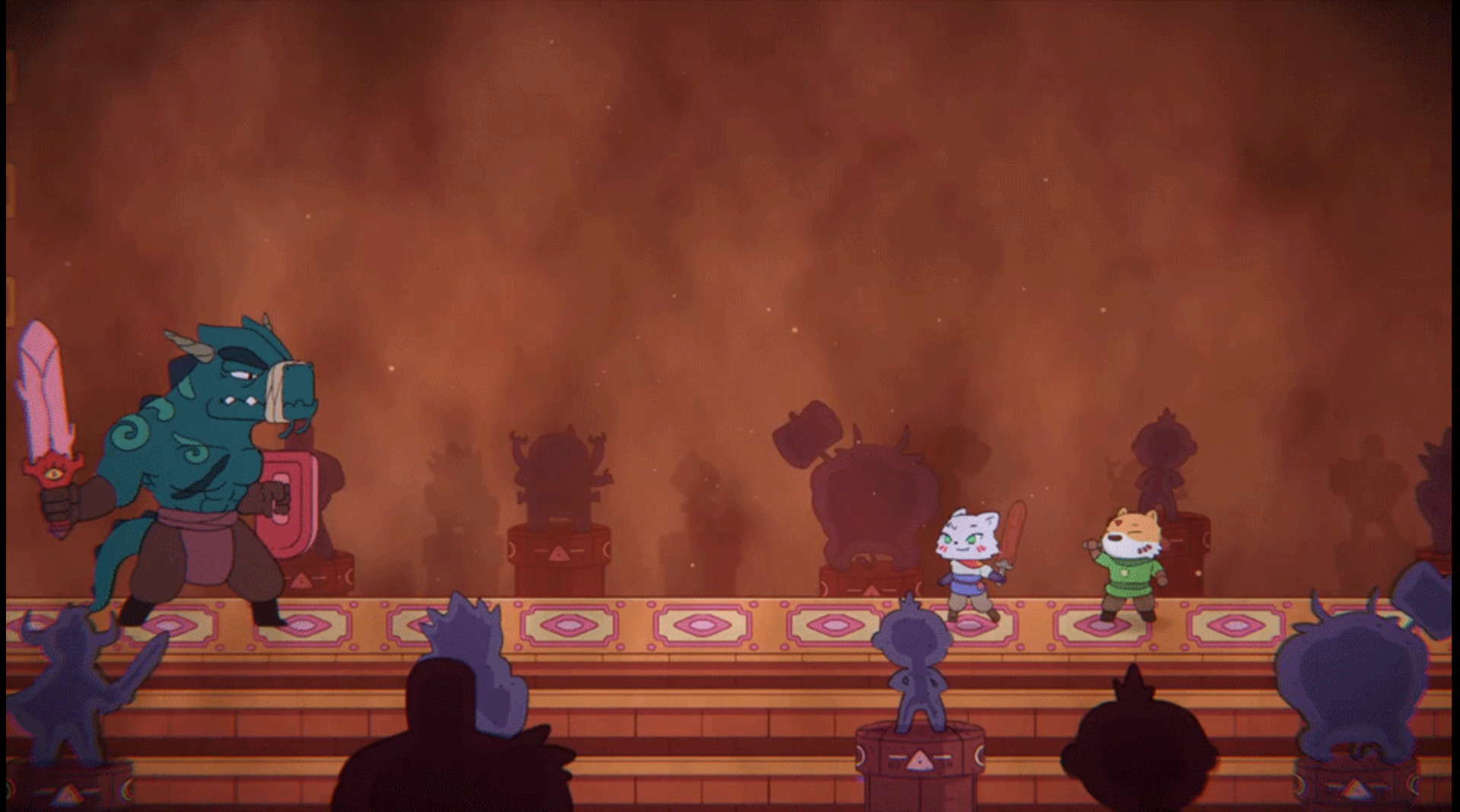 Akita: King Pig Thinks Pink screenshot 2