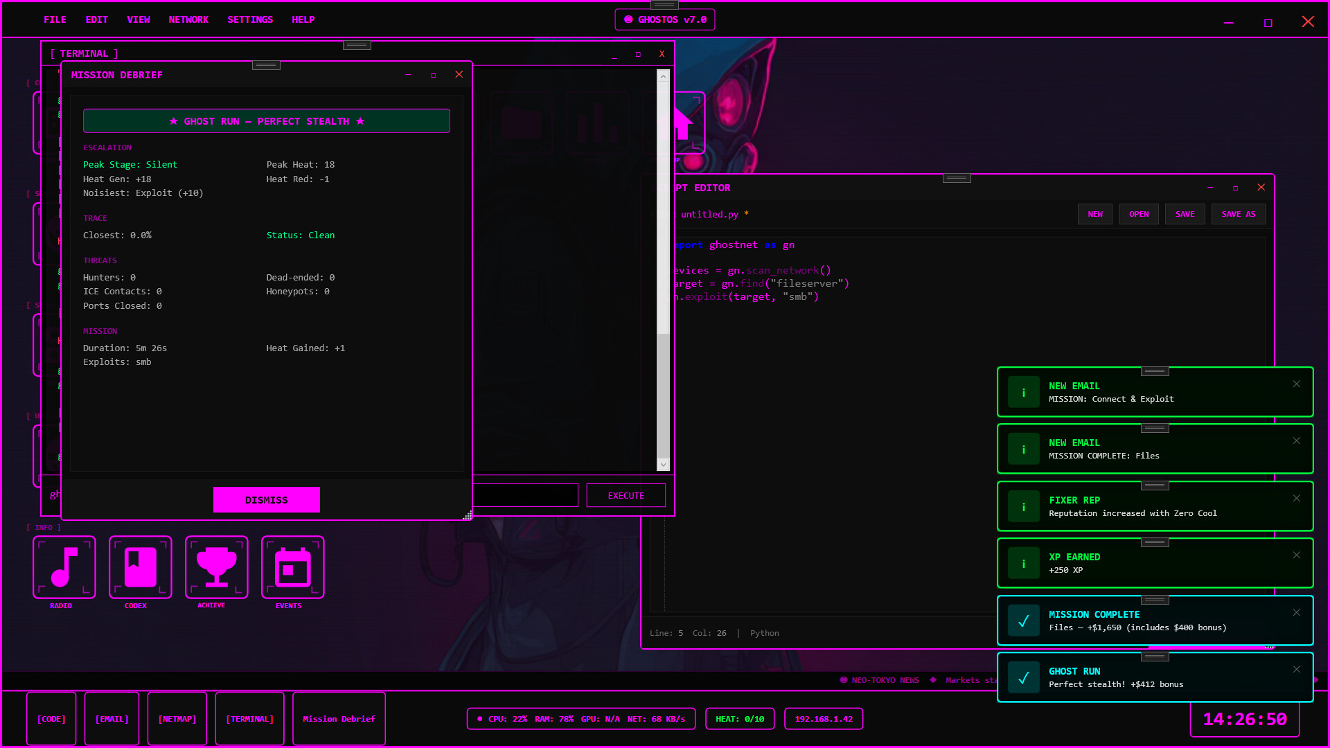 Ghost Network : Dark Hacker screenshot 13