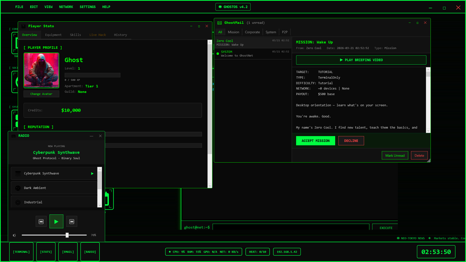 Ghost Network : Dark Hacker screenshot 6