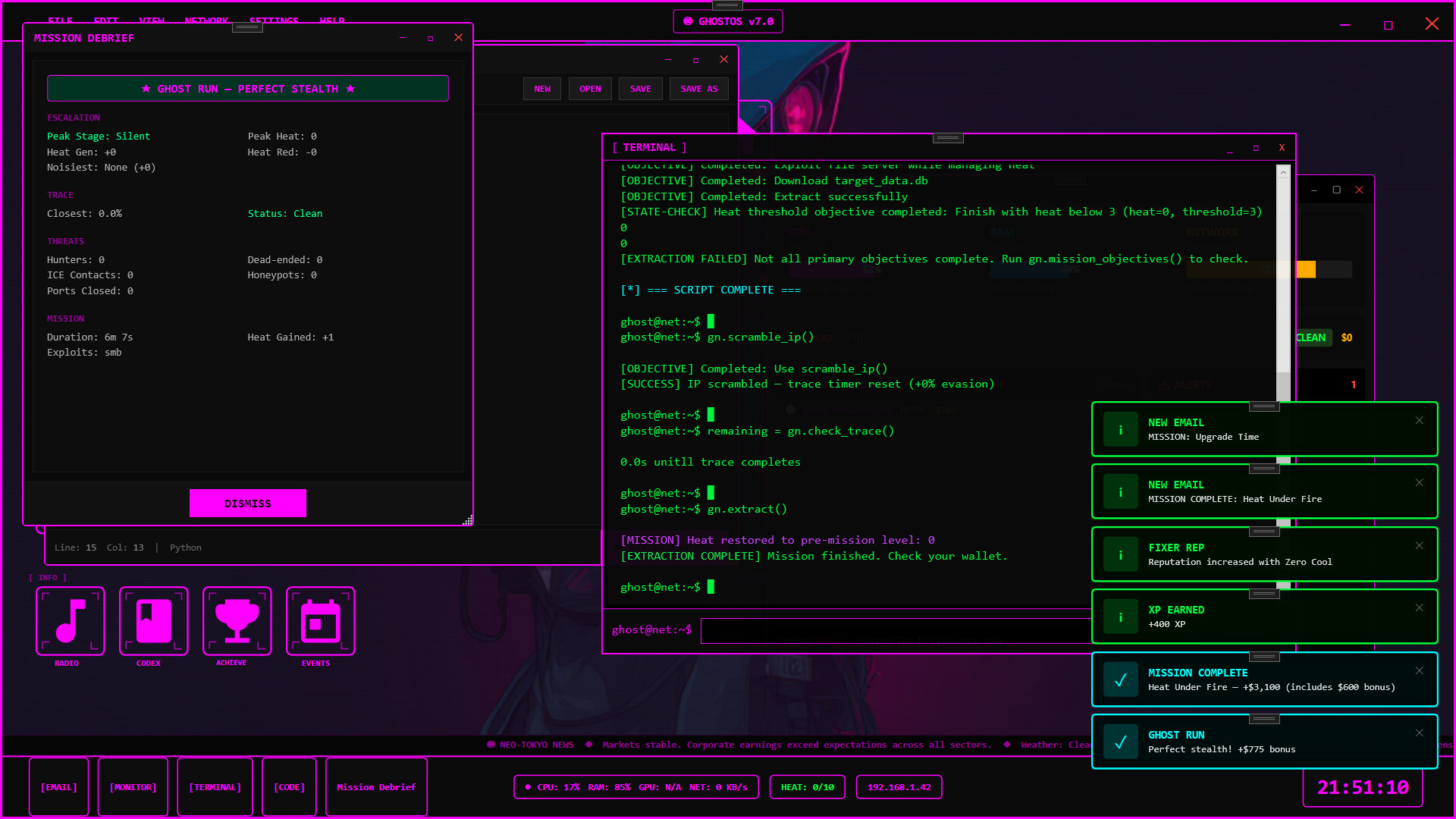 Ghost Network : Dark Hacker screenshot 5