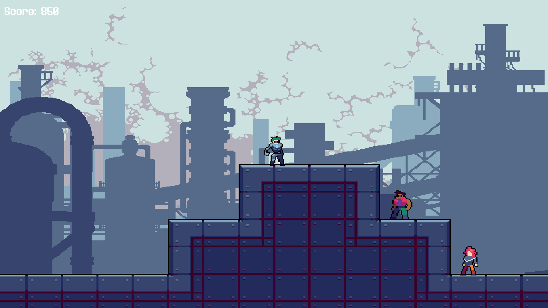 Cyber Runner 2048 screenshot 3