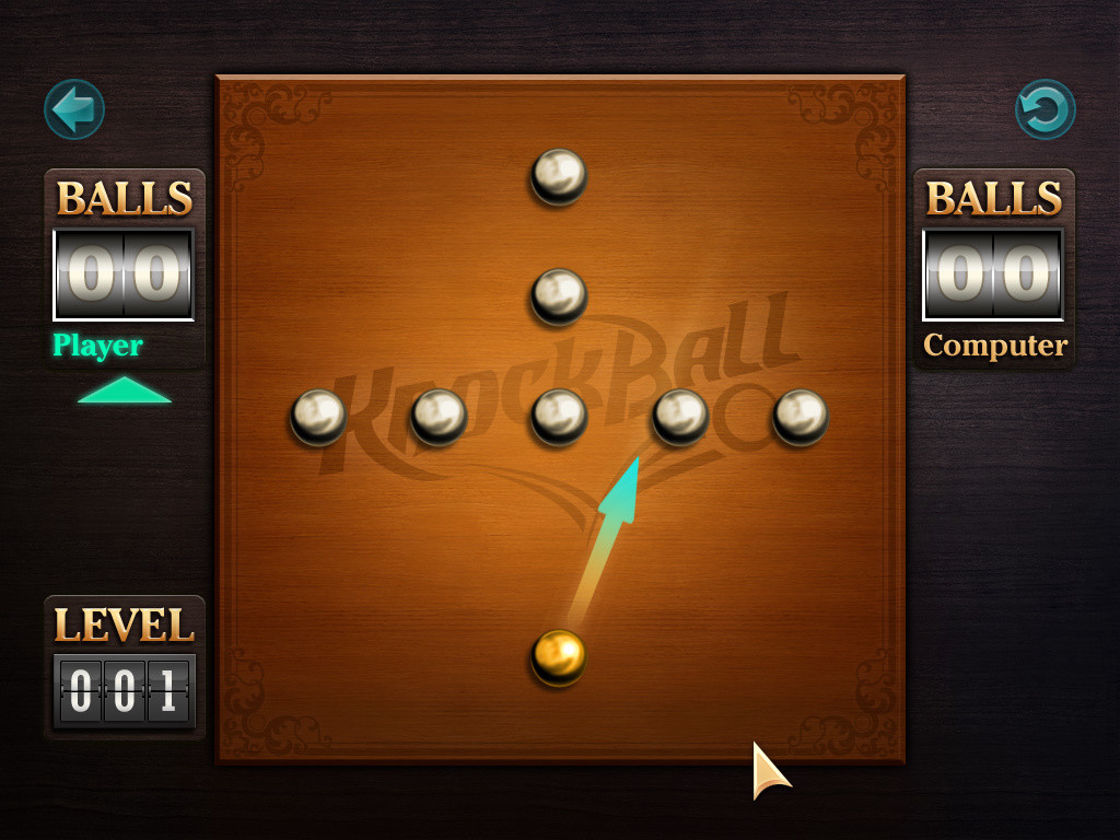 Knockball pool screenshot 1