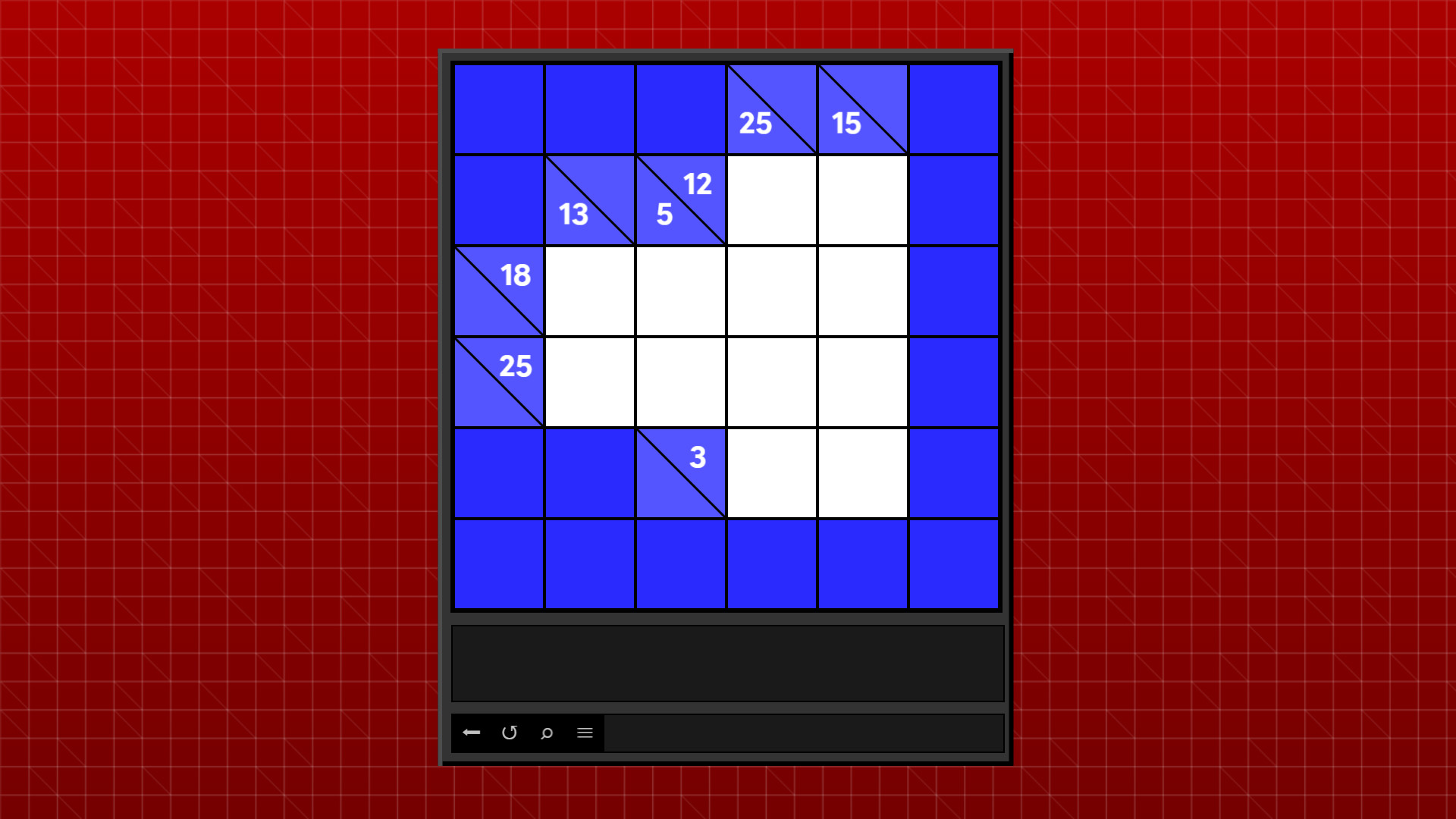 Super Kakuro - Cross Sums screenshot 1