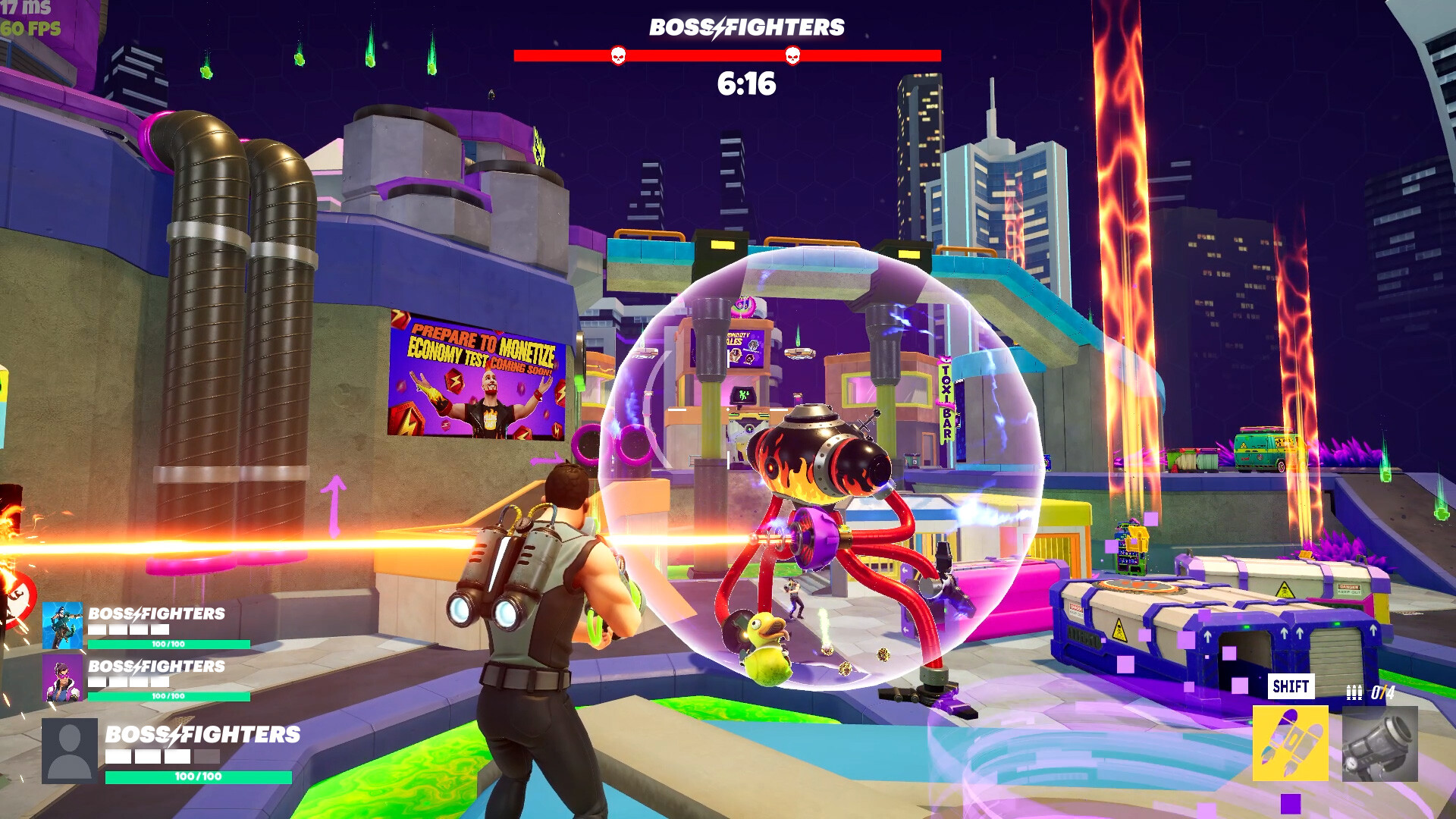 BOSS FIGHTERS screenshot 1