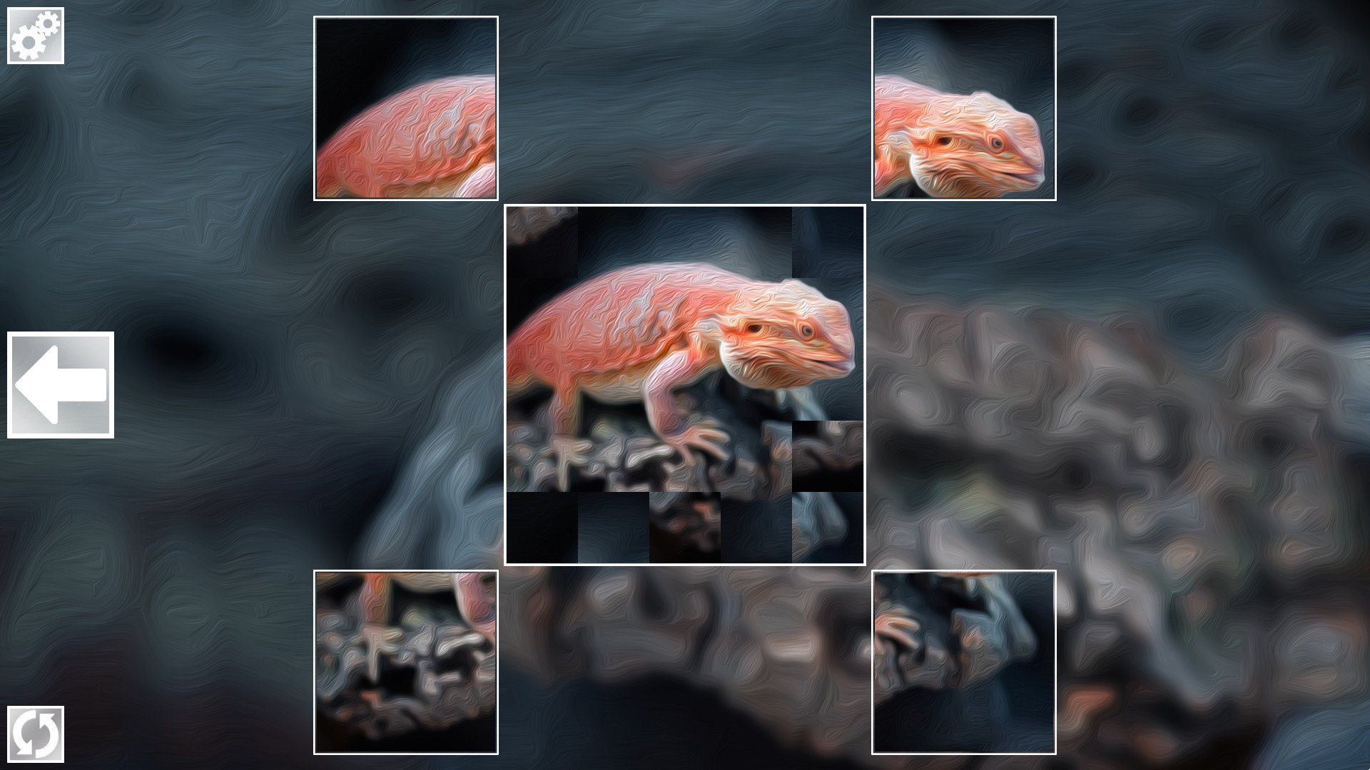 Puzzle Art: Reptiles screenshot 1