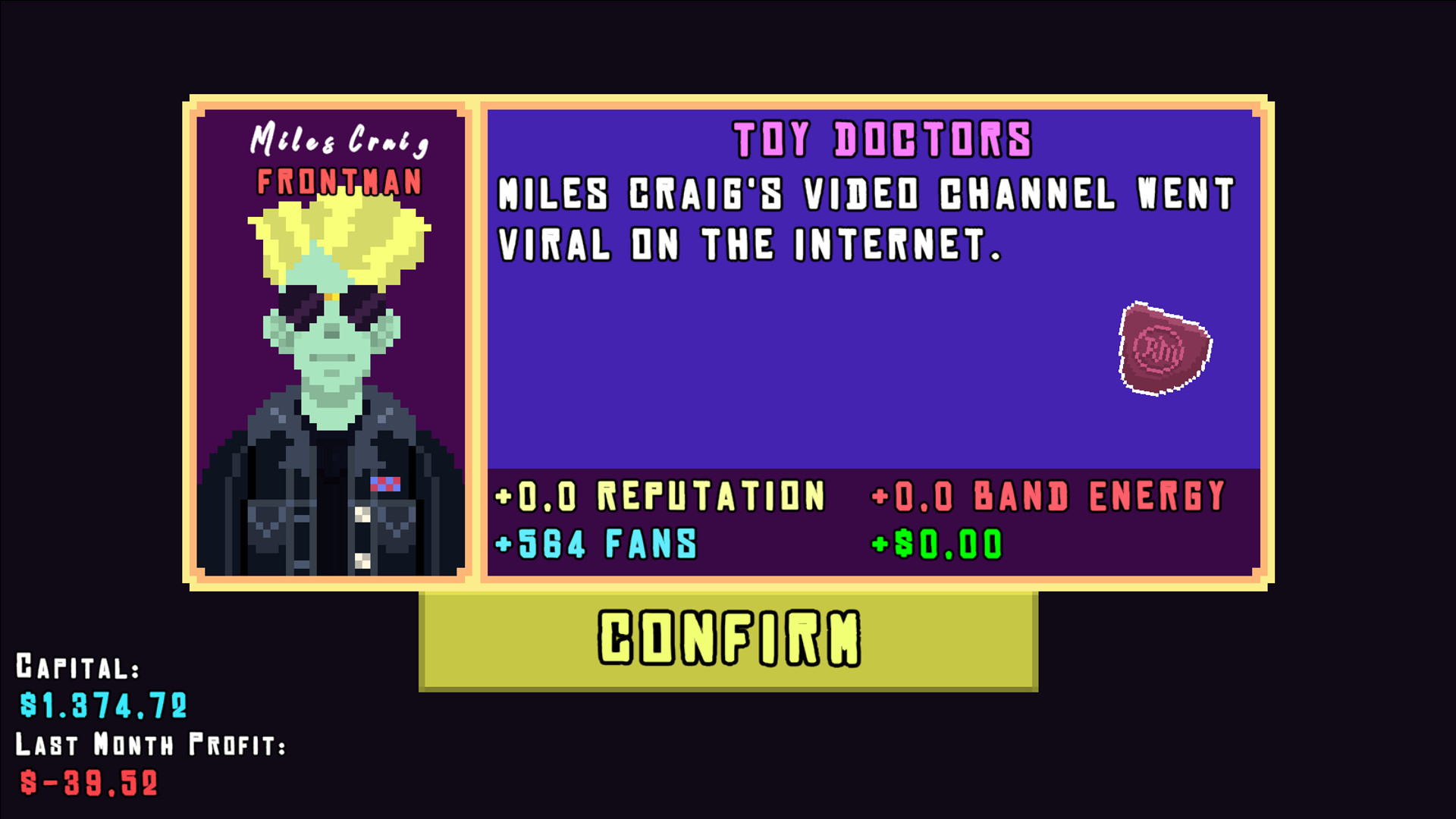Rock Star Manager screenshot 2