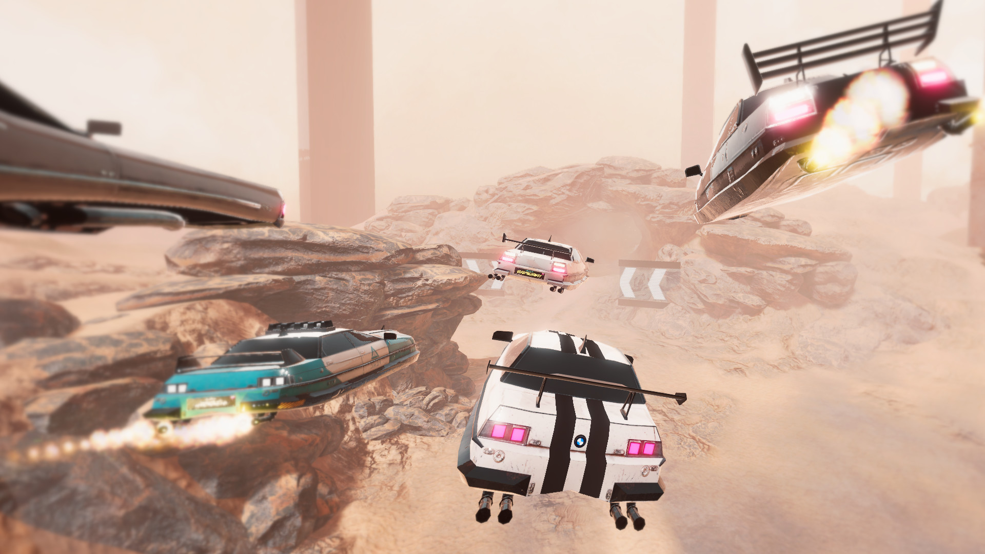 Hovercars 3077: Underground racing screenshot 5