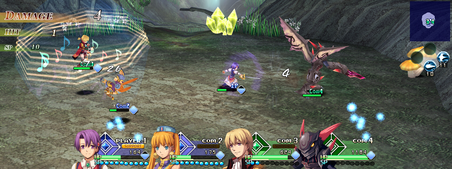 Ys vs. Trails in the Sky: Alternative Saga screenshot 5