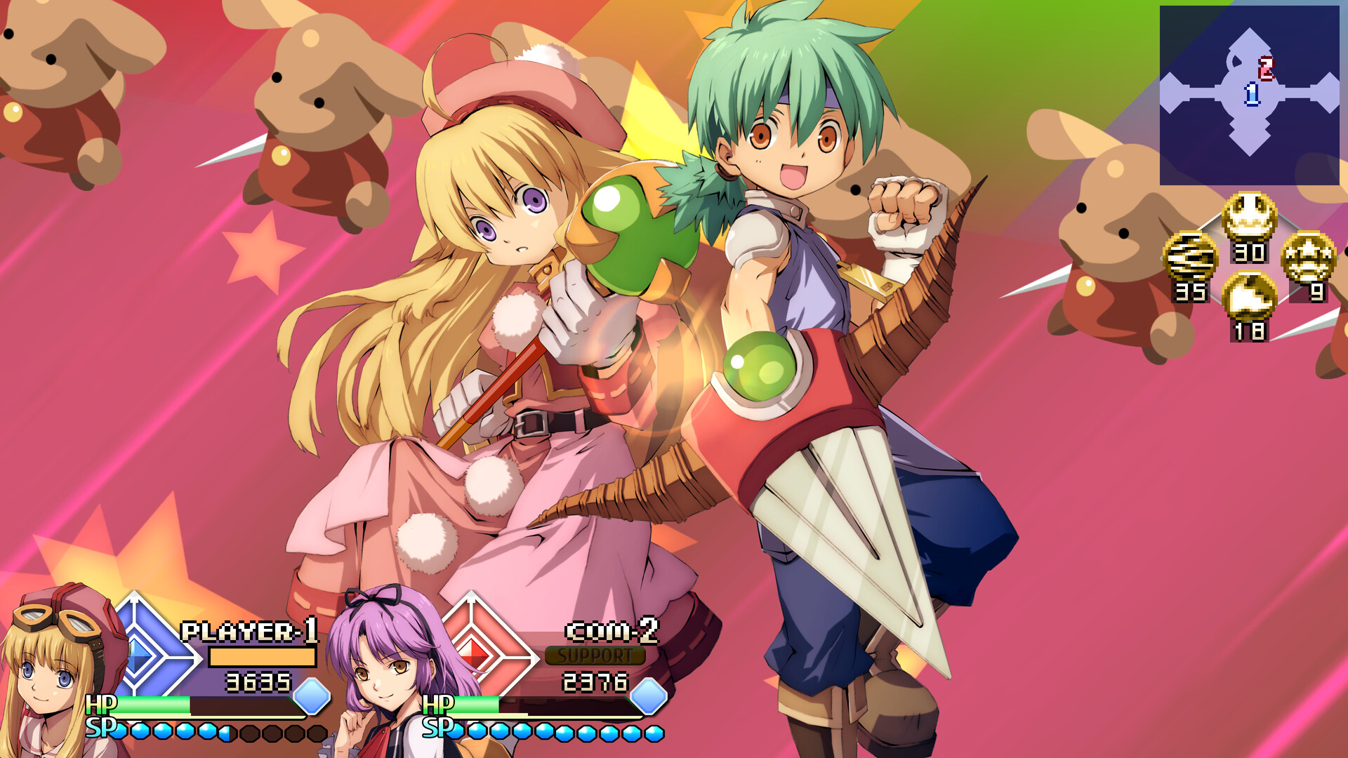 Ys vs. Trails in the Sky: Alternative Saga screenshot 3