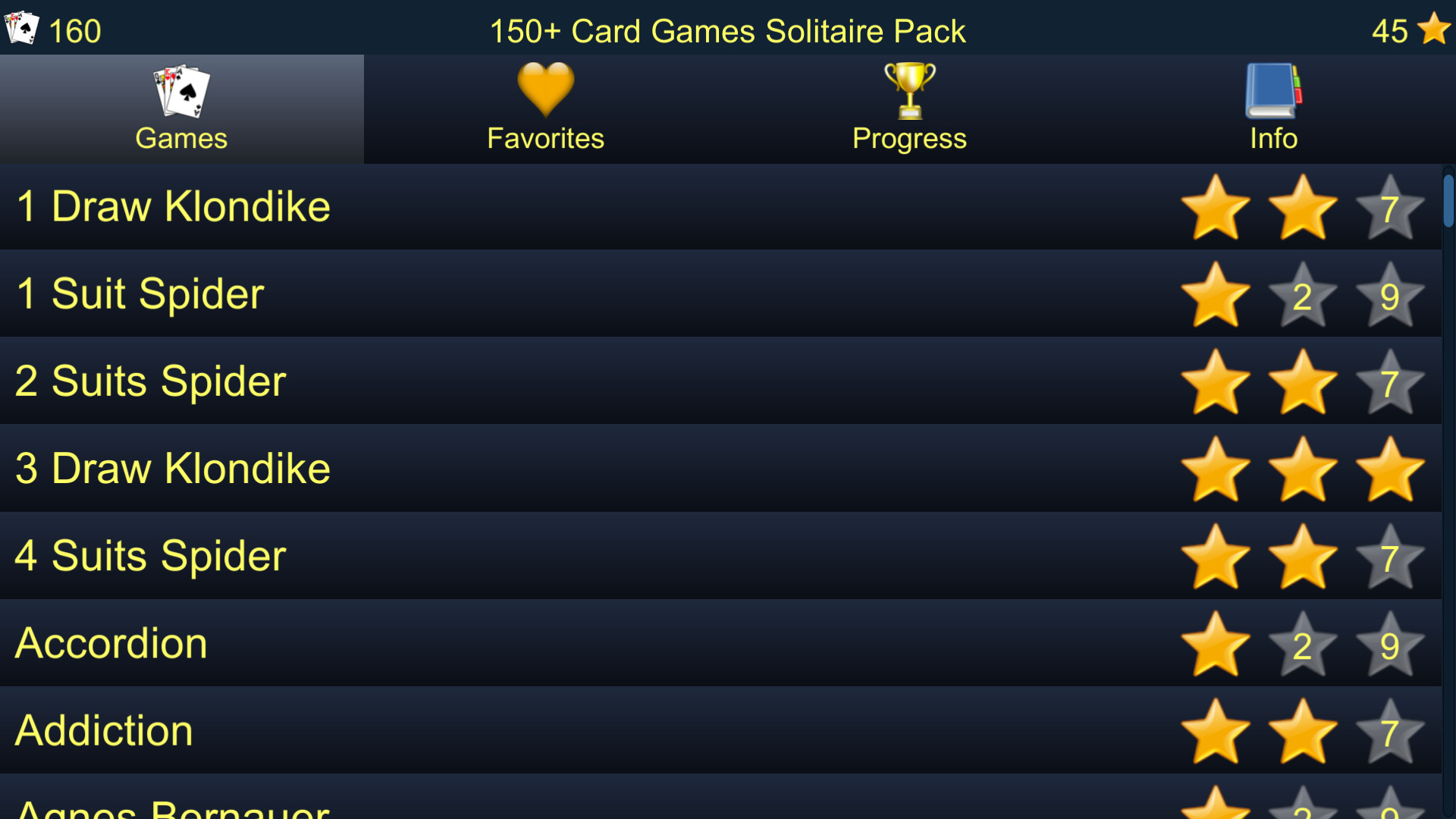 150+ Classic Card Games Pack screenshot 1