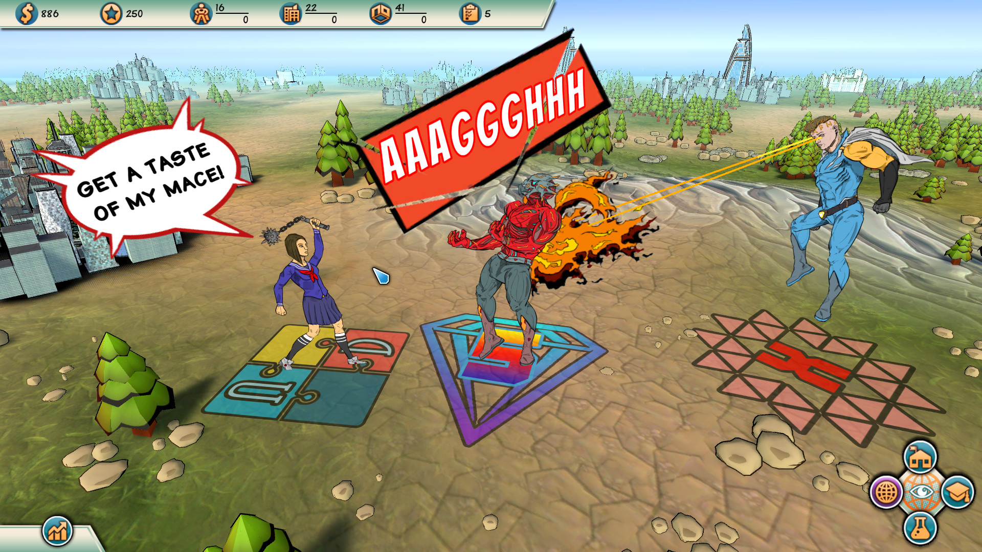 Superheroes Academy screenshot 2