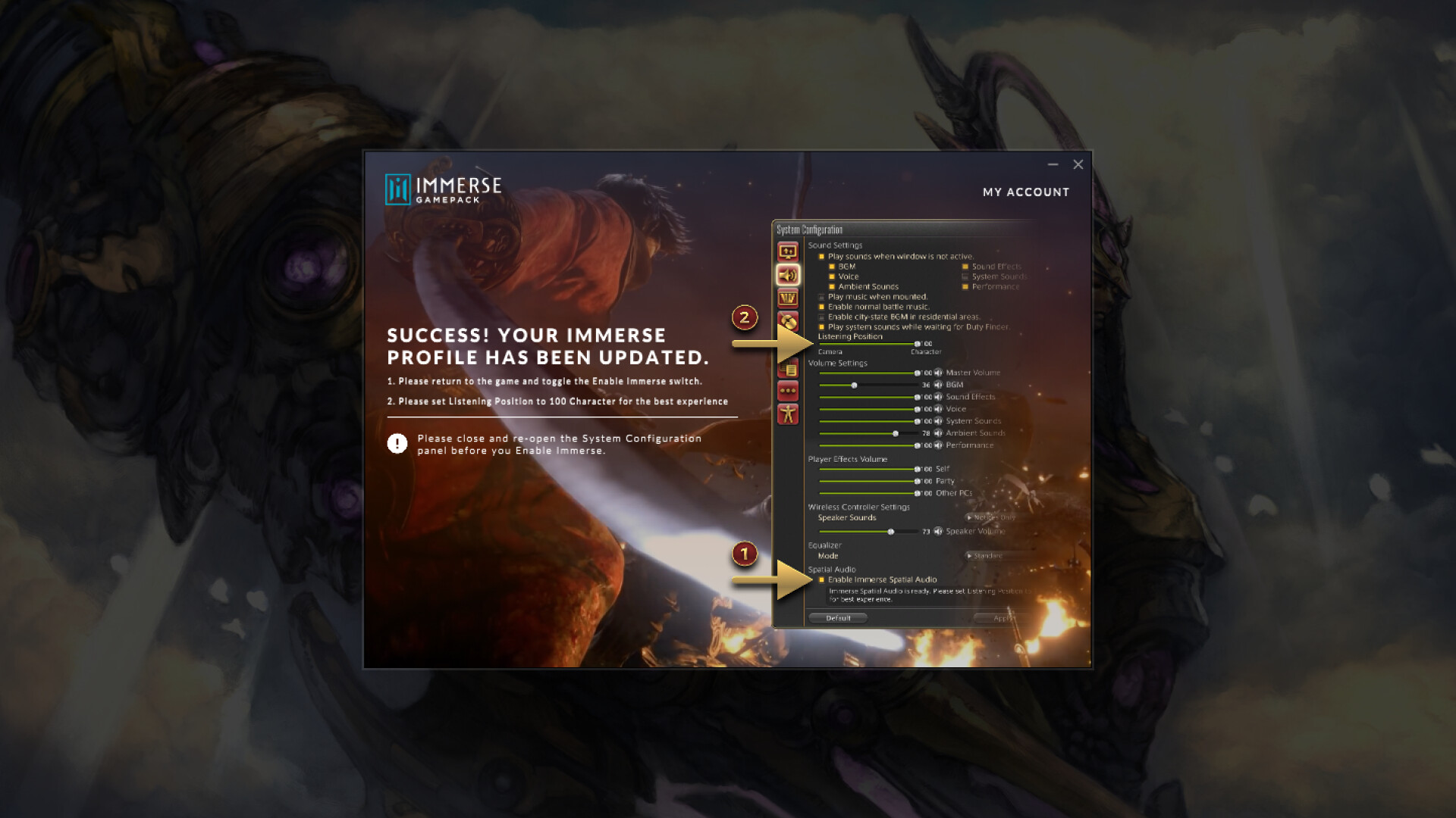 Immerse Gamepack FINAL FANTASY™ XIV Online Edition screenshot 5