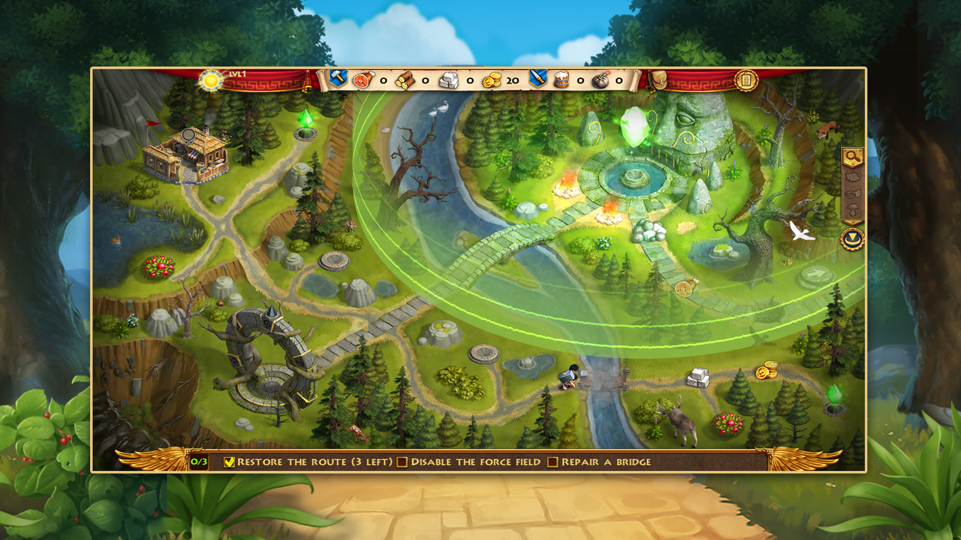 Roads Of Rome: Portals Collector's Edition screenshot 3