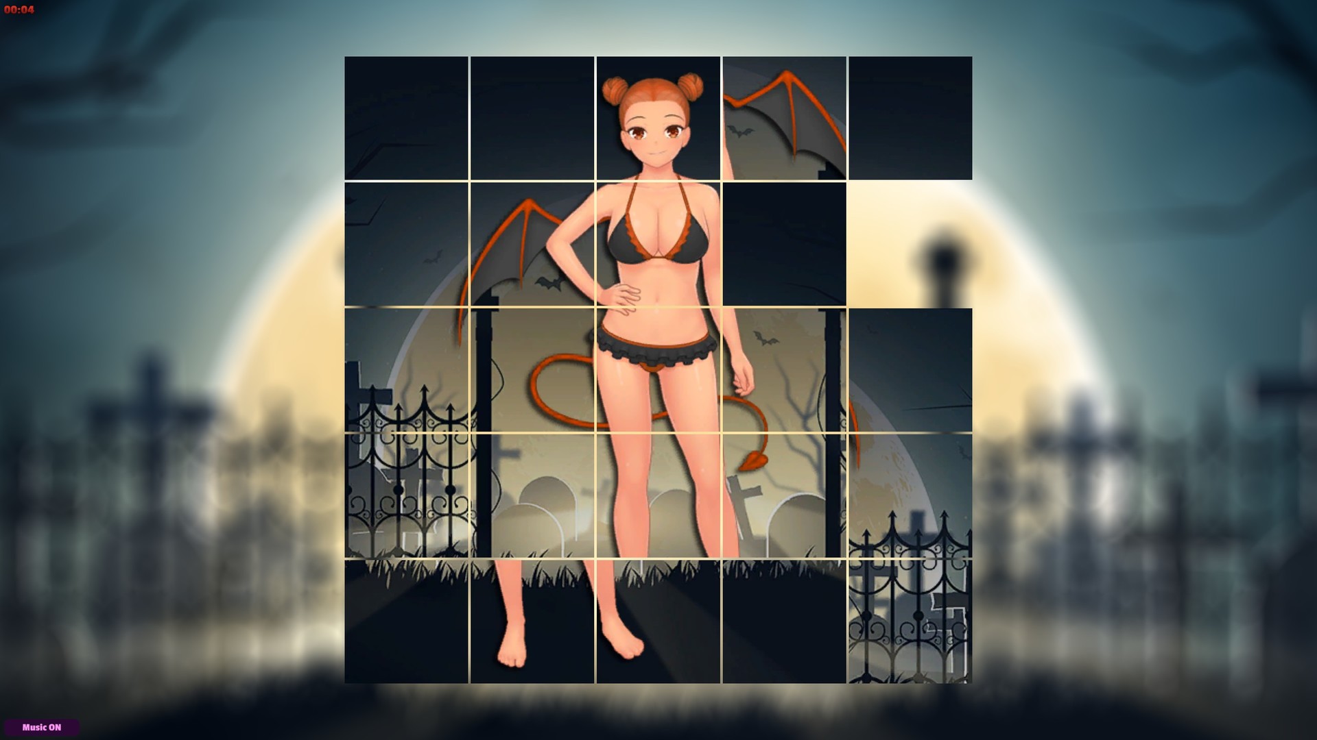 Adult Puzzles - Hentai Halloween screenshot 1
