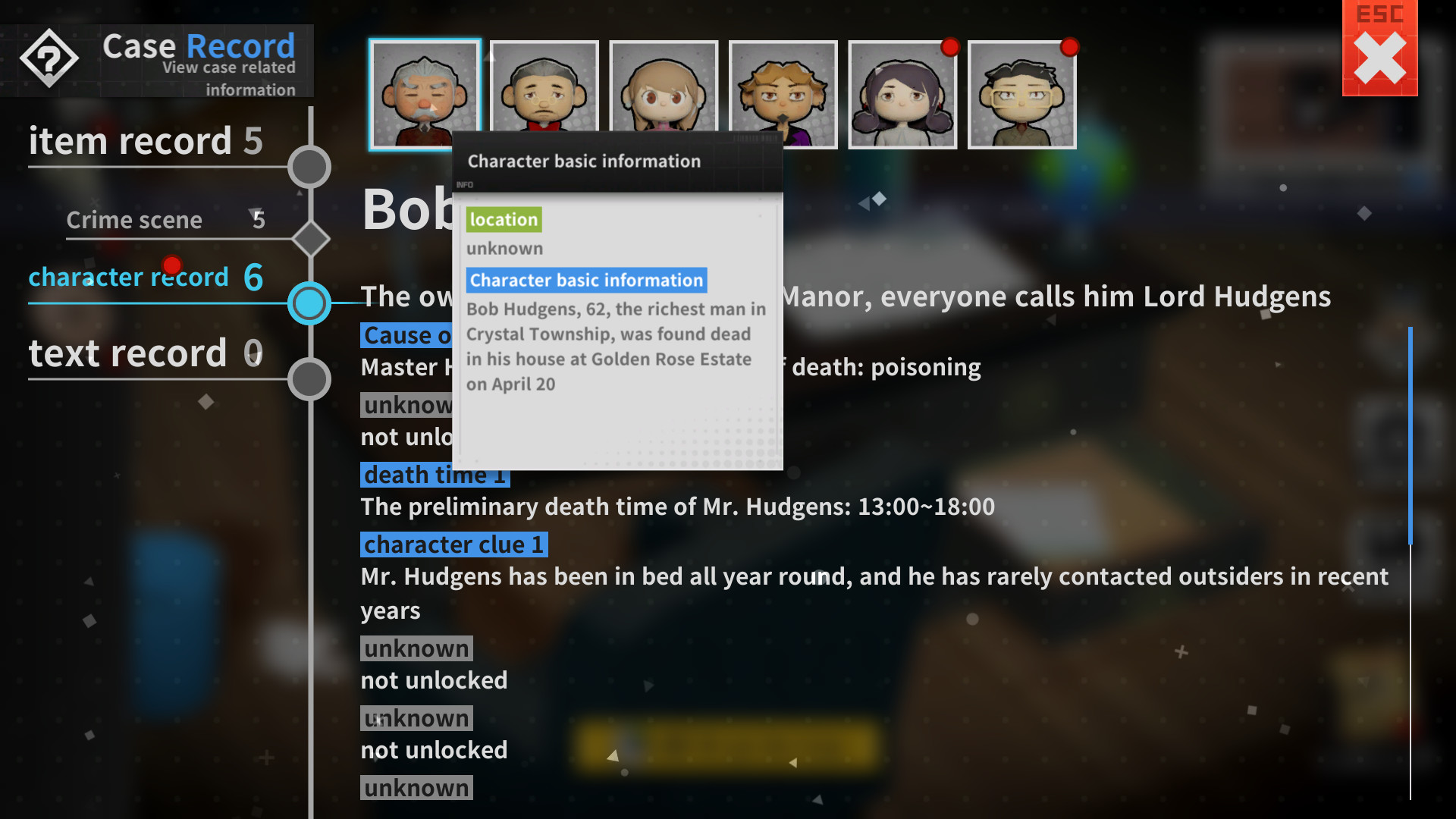 Detective Agency: Murder at the Manor screenshot 10