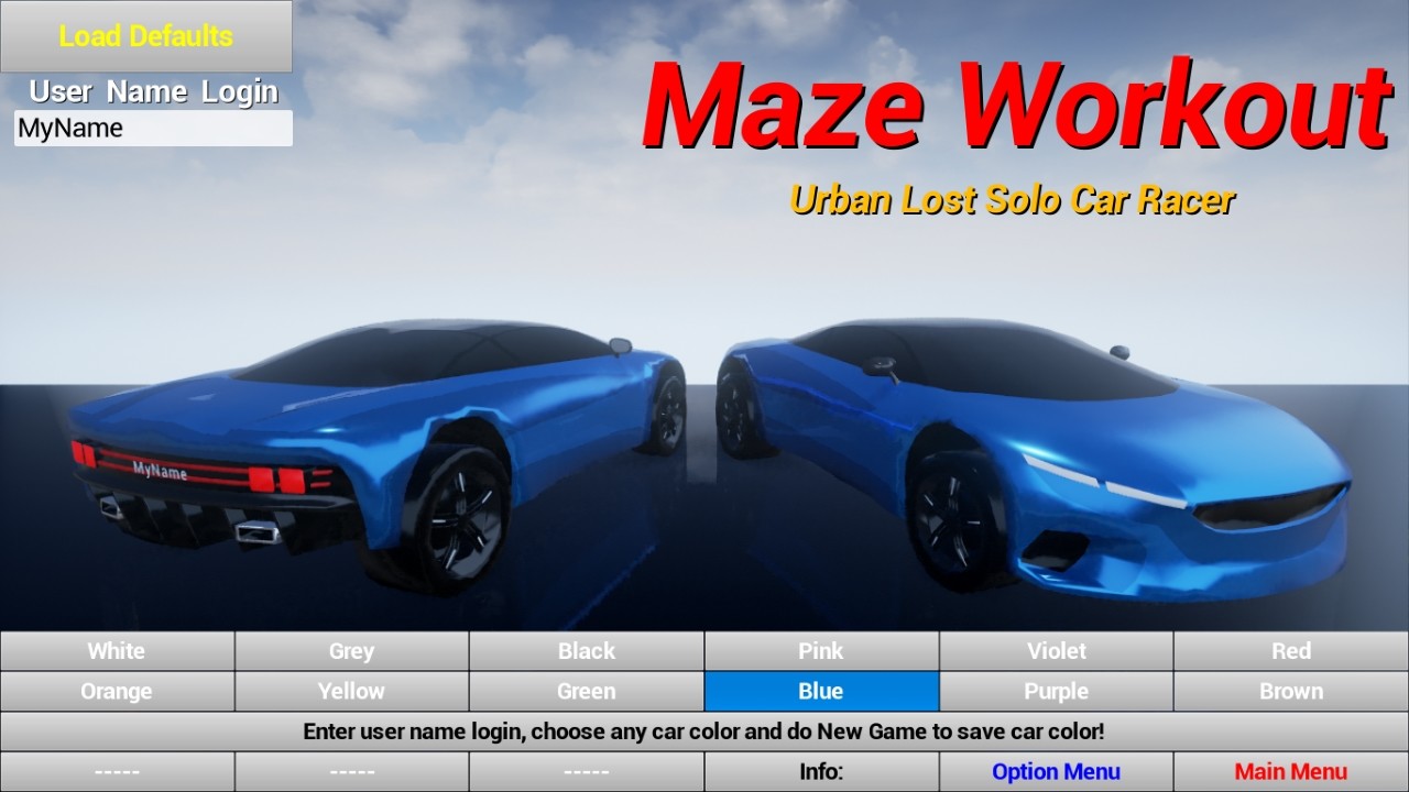 Maze Workout - Urban Lost Solo Car Racer screenshot 6