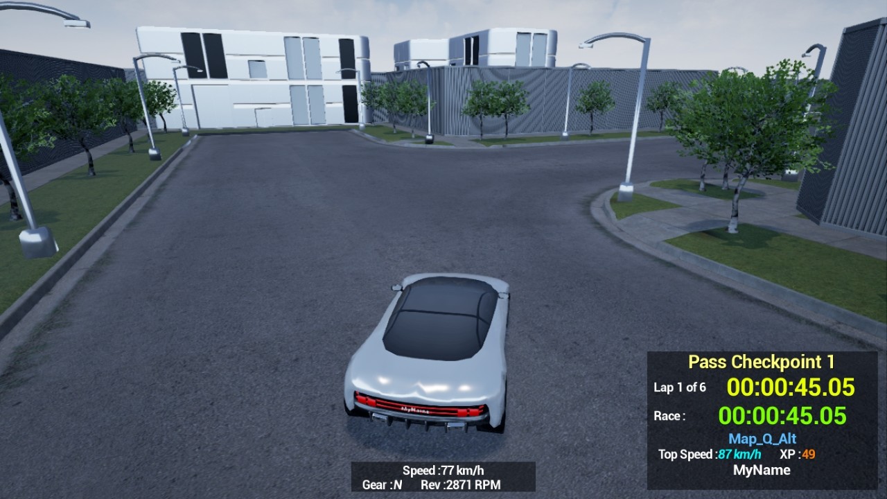 Maze Workout - Urban Lost Solo Car Racer screenshot 1