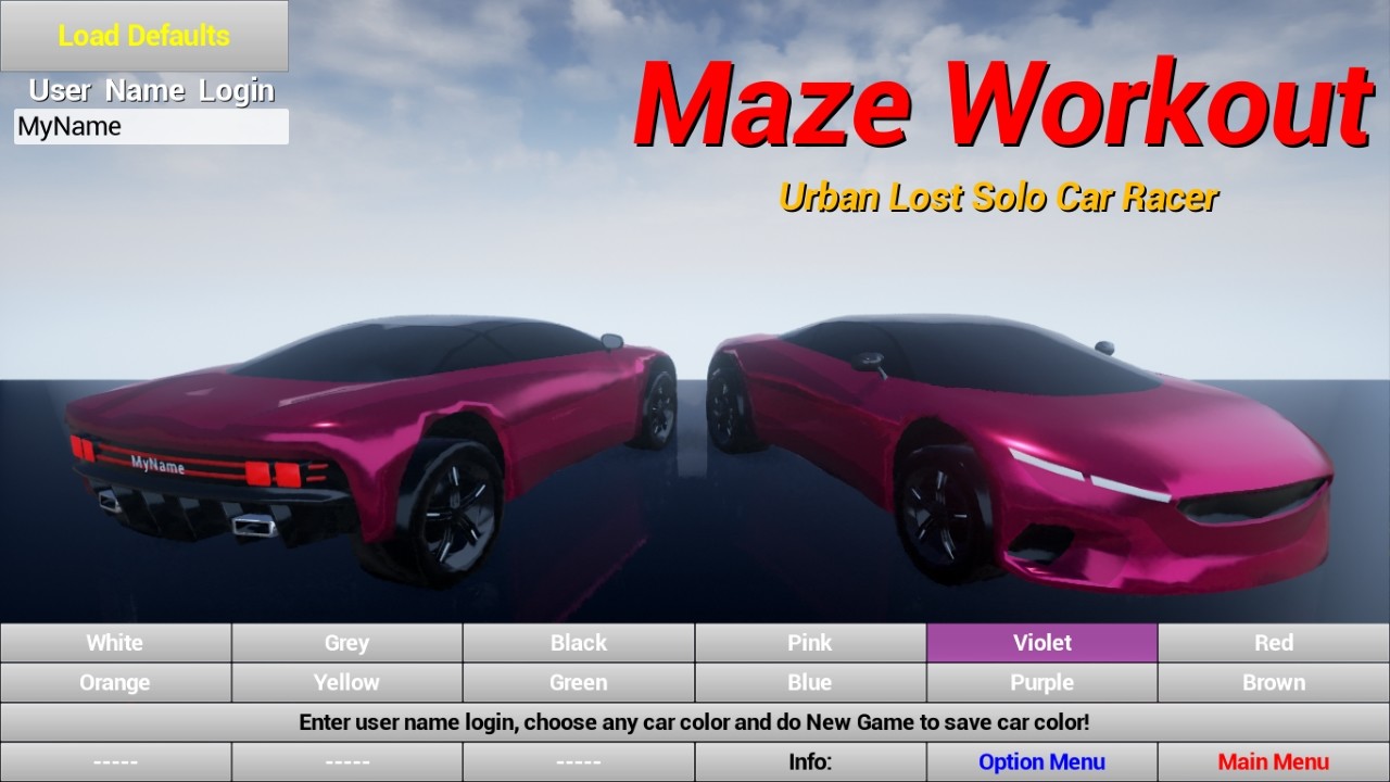 Maze Workout - Urban Lost Solo Car Racer screenshot 10