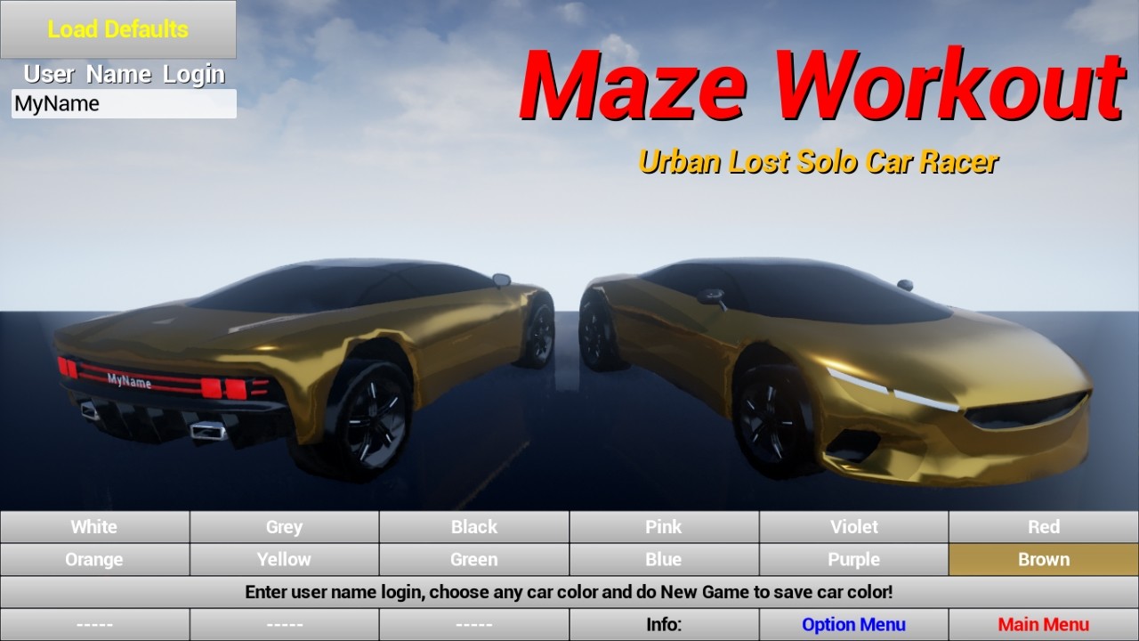 Maze Workout - Urban Lost Solo Car Racer screenshot 7