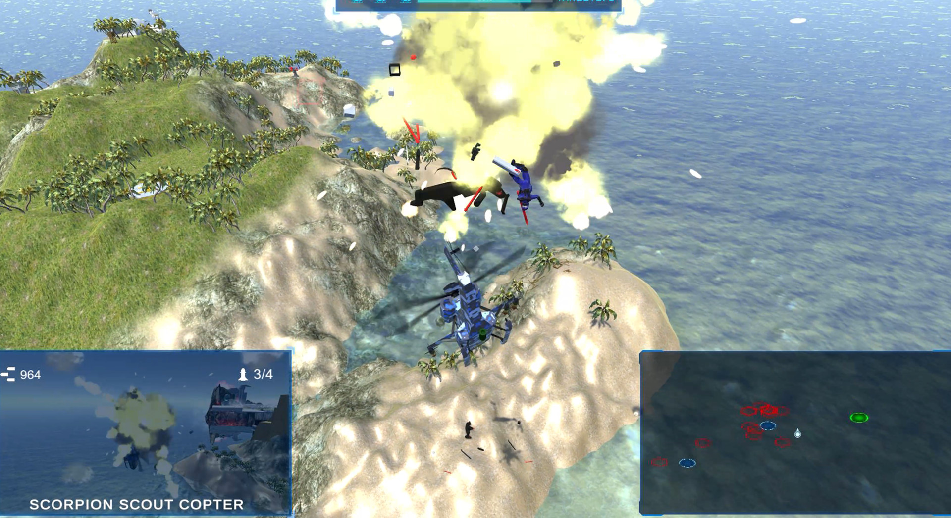 Raid on Scorpion Island screenshot 1