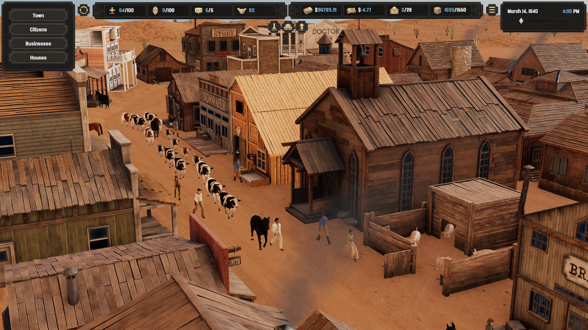 Deadwater Saloon Prologue screenshot 6