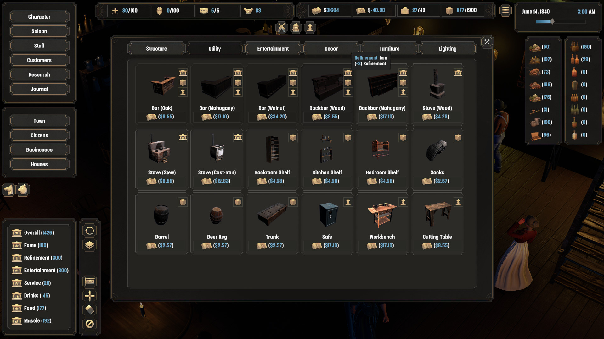 Deadwater Saloon Prologue screenshot 7