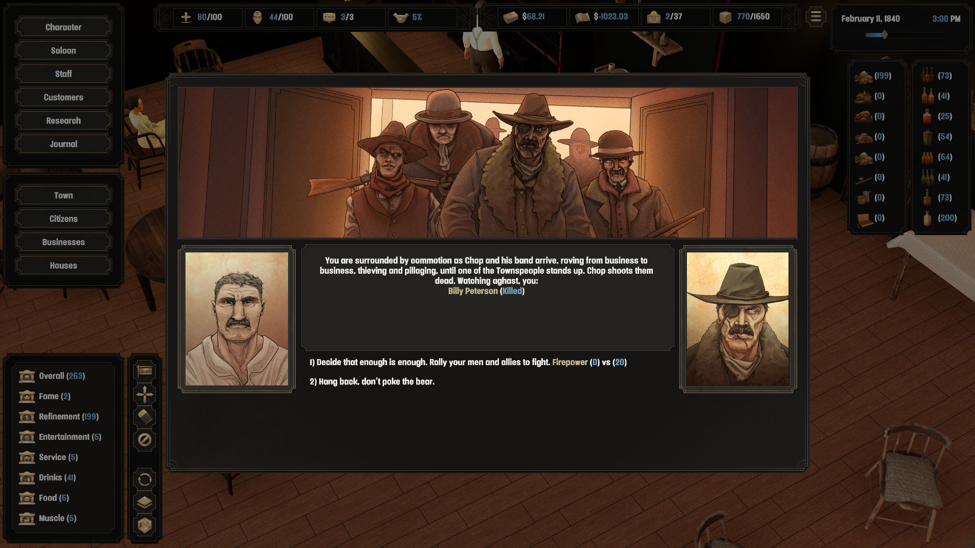 Deadwater Saloon Prologue screenshot 4