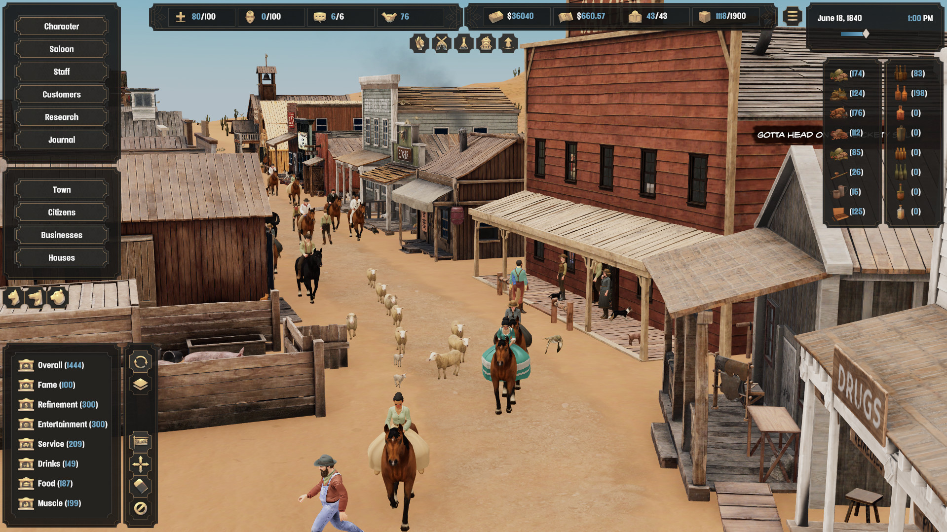 Deadwater Saloon Prologue screenshot 12