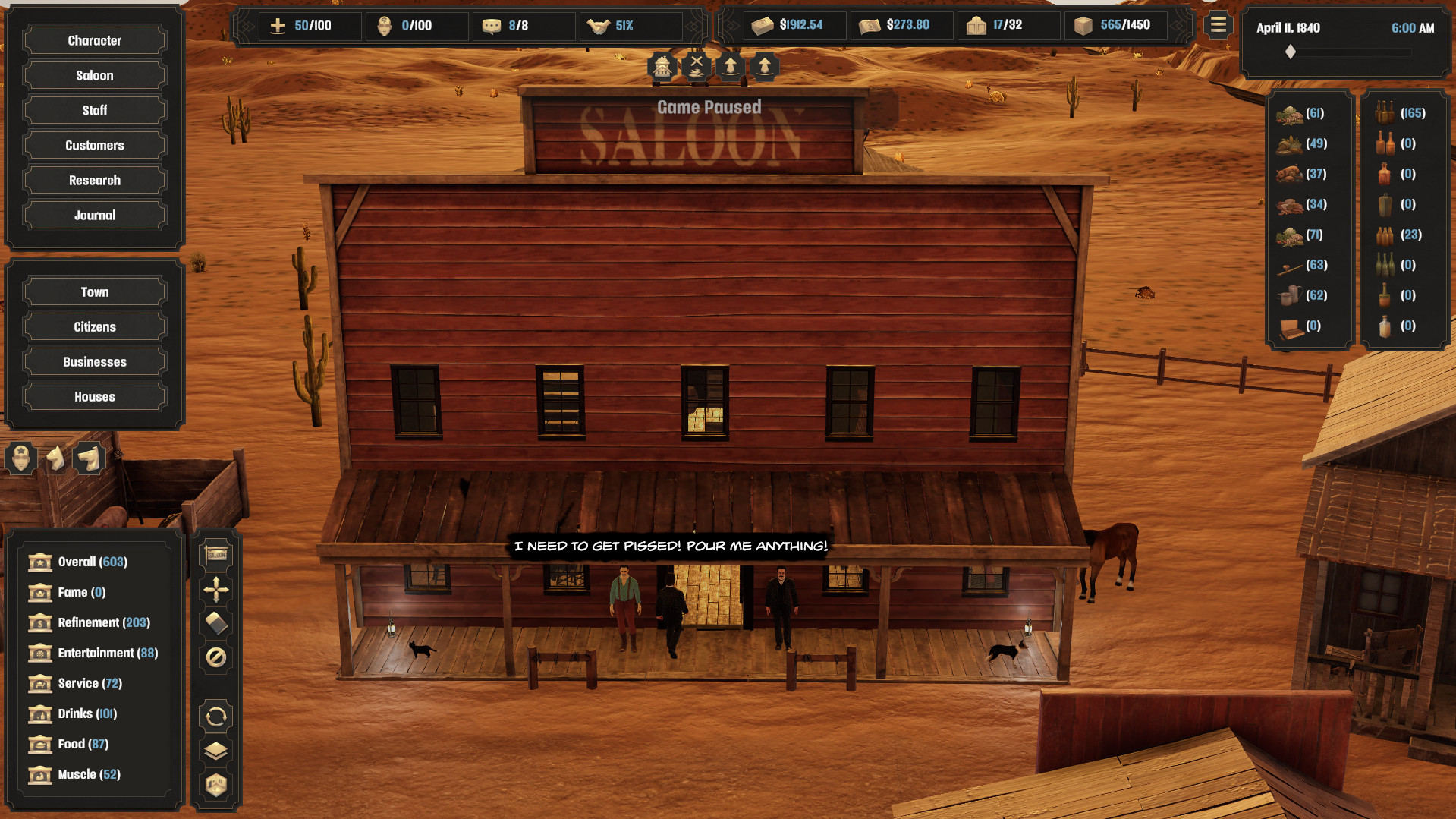 Deadwater Saloon Prologue screenshot 2