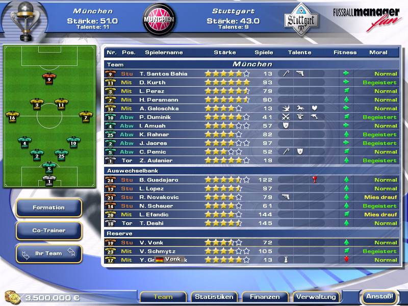 Team Manager - Football Manager FUN screenshot 17