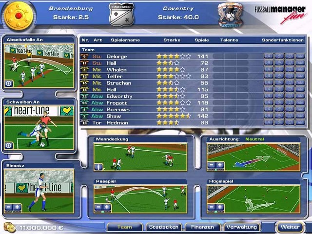 Team Manager - Football Manager FUN screenshot 3