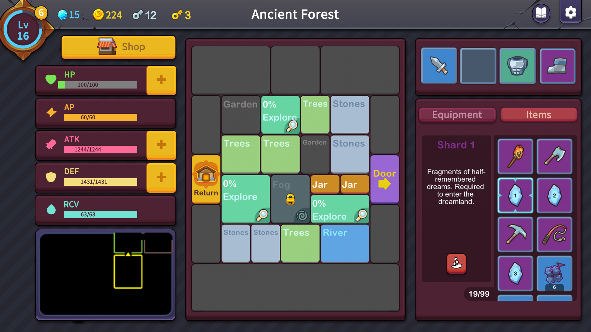 Minimal Dungeon RPG screenshot 2
