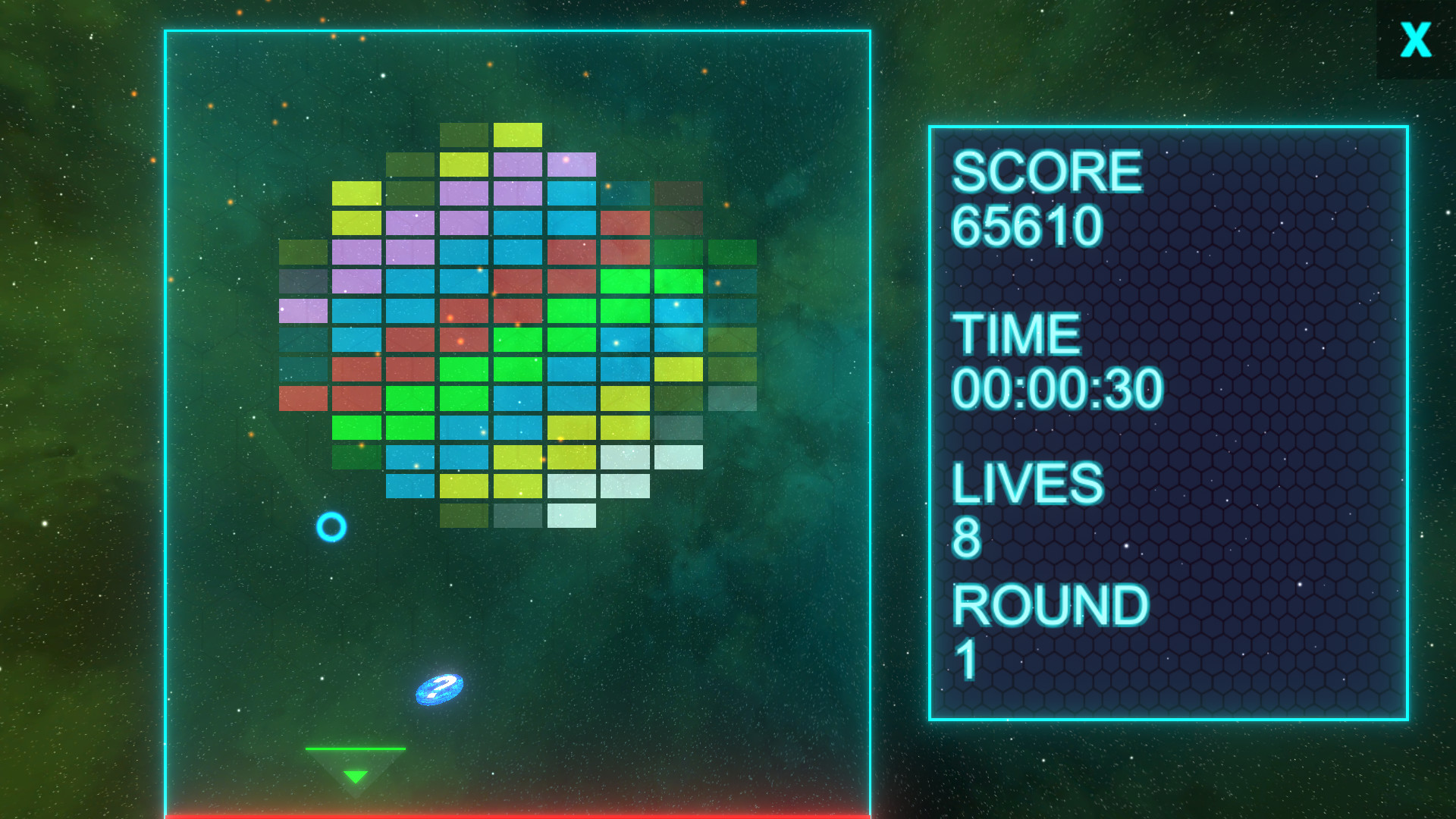 Neon Bricks screenshot 2