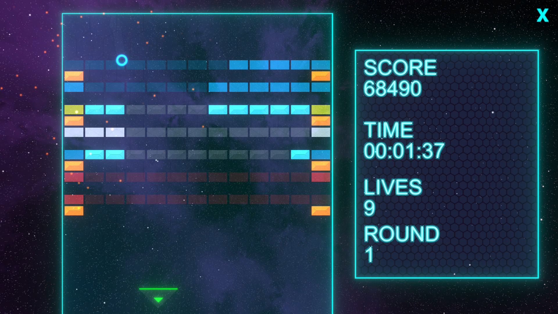 Neon Bricks screenshot 3