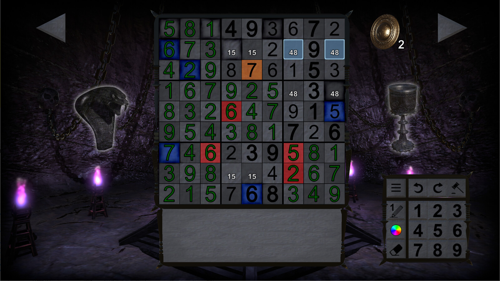 Mythos: Sudoku screenshot 2