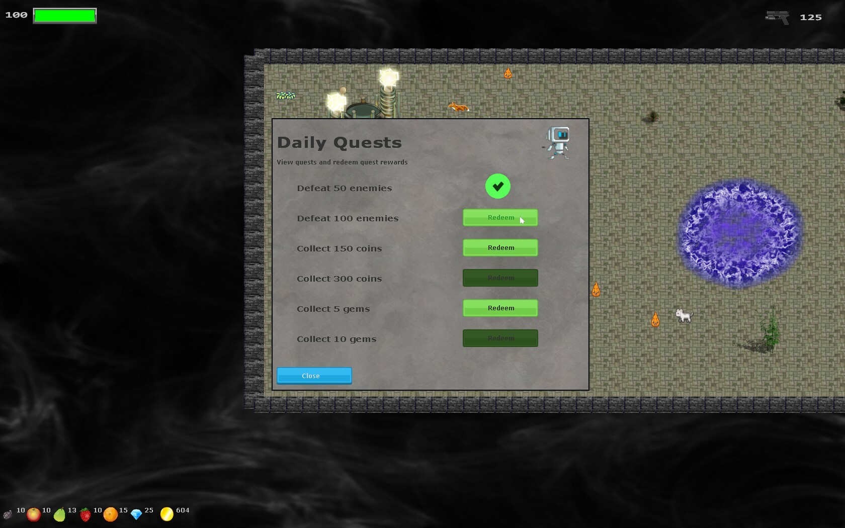 Casual Pixel Warrior screenshot 1