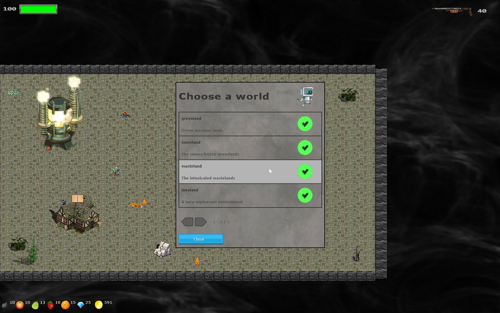 Casual Pixel Warrior screenshot 3
