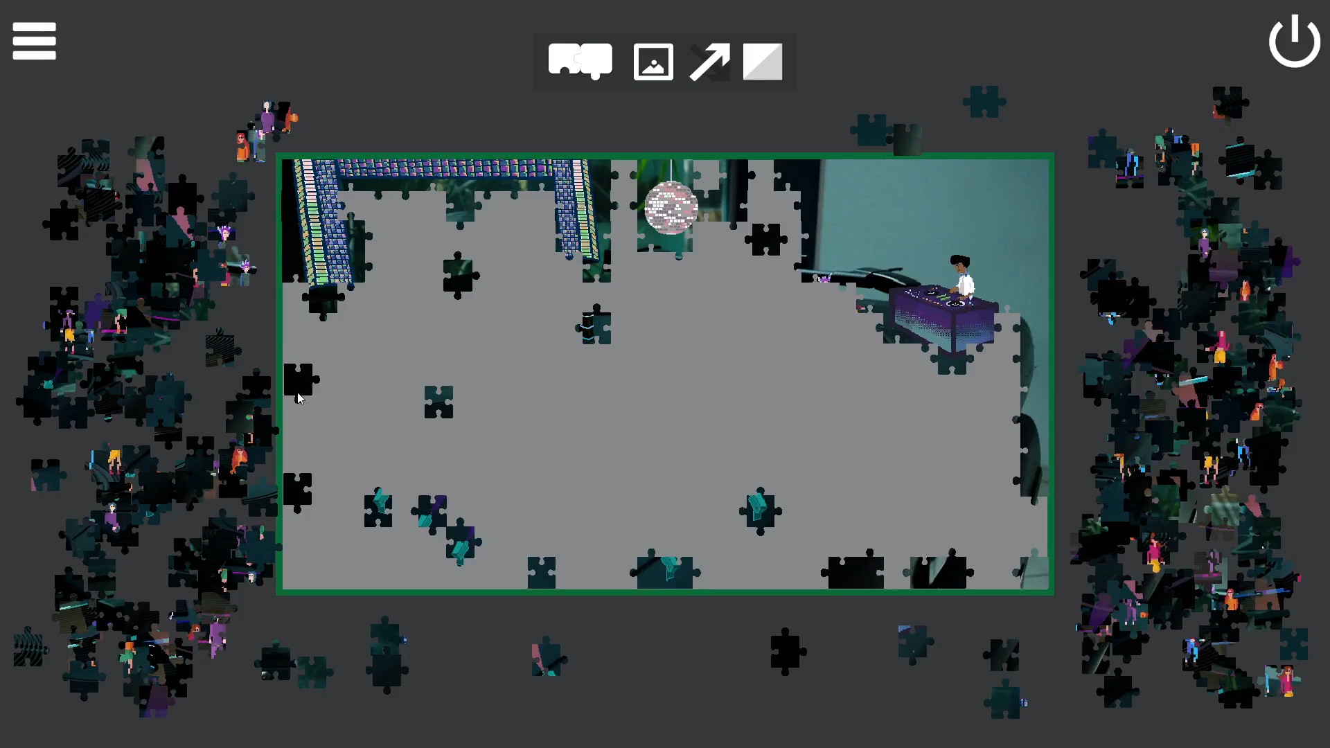 Invisible Places - Pixel Art Jigsaw Puzzle screenshot 1