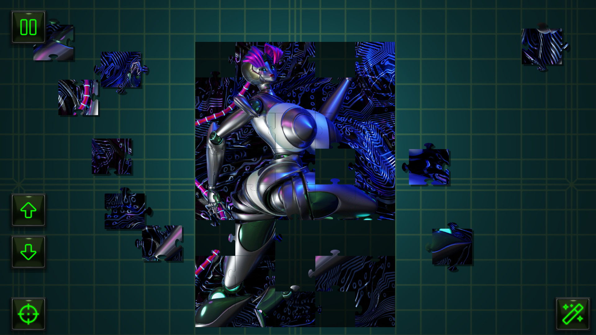 Fembot Jigsaw screenshot 4