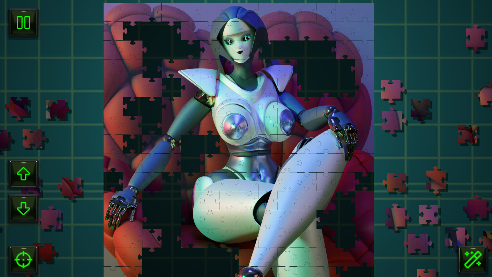 Fembot Jigsaw screenshot 6